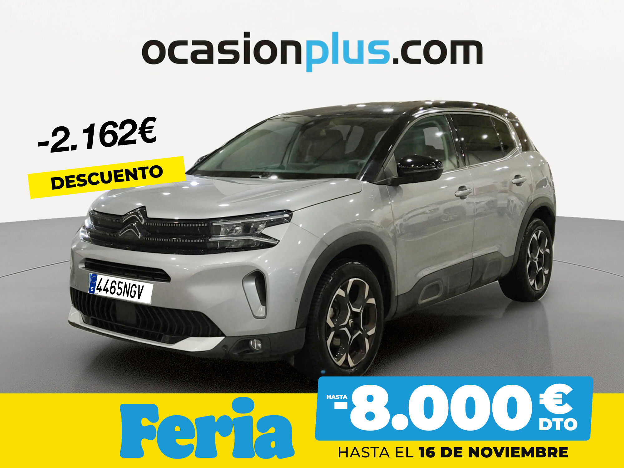 CITROEN C5 Aircross (BlueHDi 130 S&S Plus EAT8 96 kW (131 CV)) en Madrid