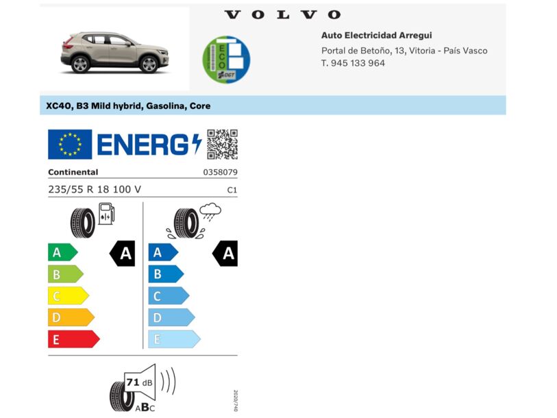 VOLVO XC40 B3 Core Aut.