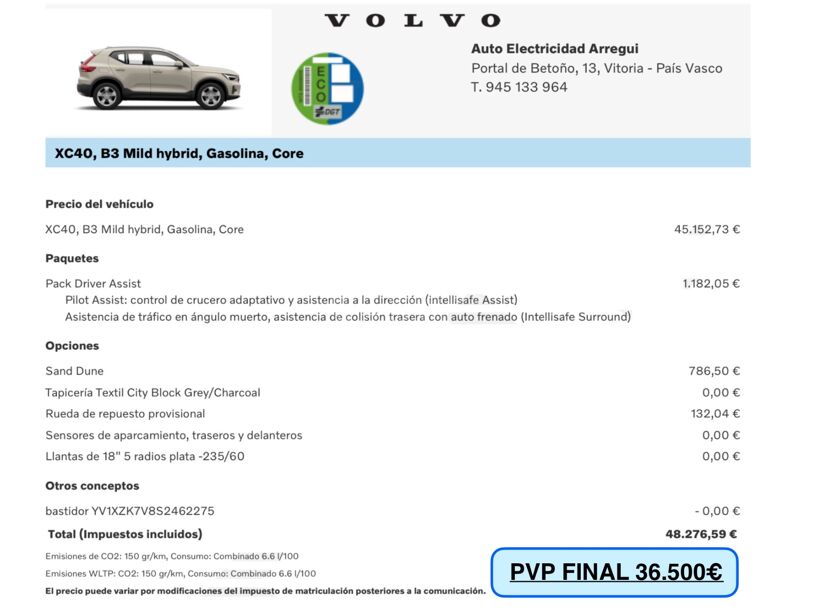 VOLVO XC40 B3 Core Aut.