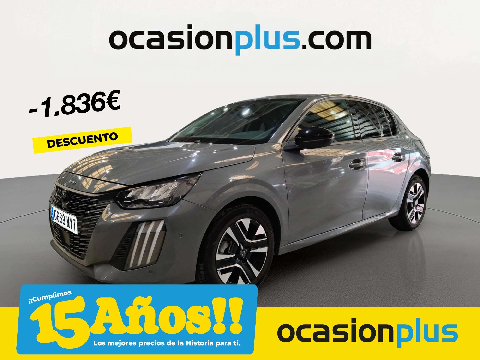 PEUGEOT 208 (Allure Hybrid eDCS6 75 kW (100 CV)) en Madrid