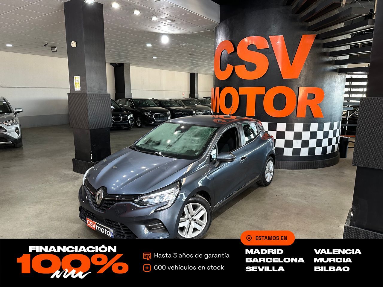 RENAULT Clio (Intens E-Tech Híbrido 104 kW (140CV)) en Madrid