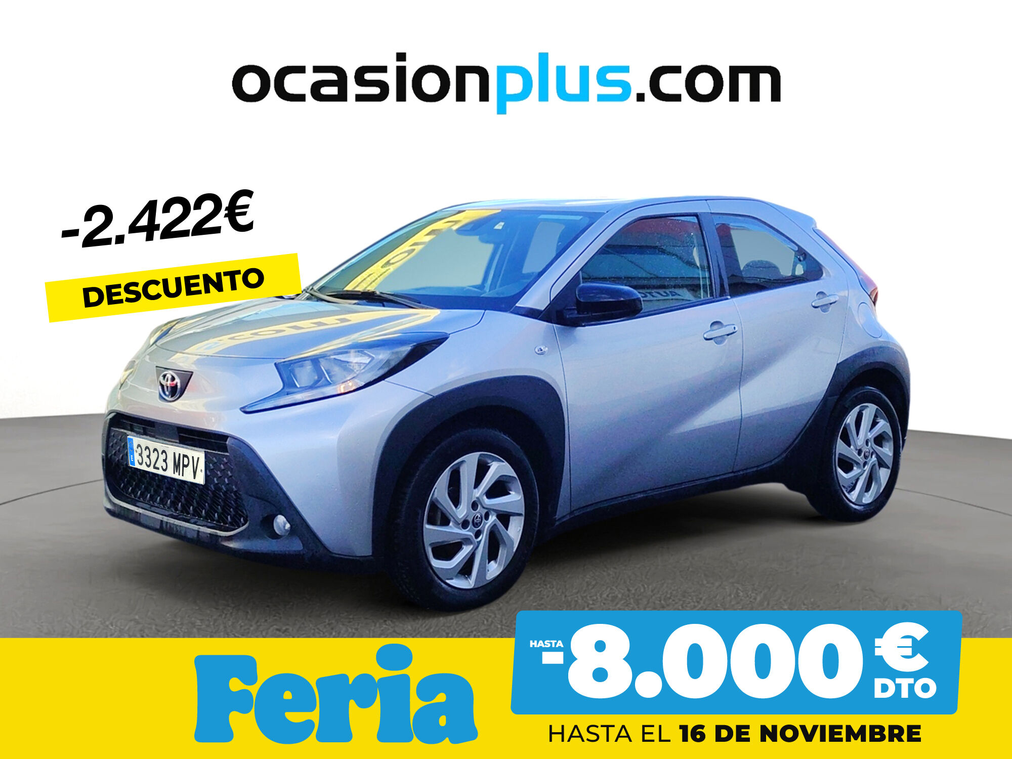 TOYOTA Aygo X Cross (1.0 VVT-I Play 53 kW (72 CV)) en Madrid