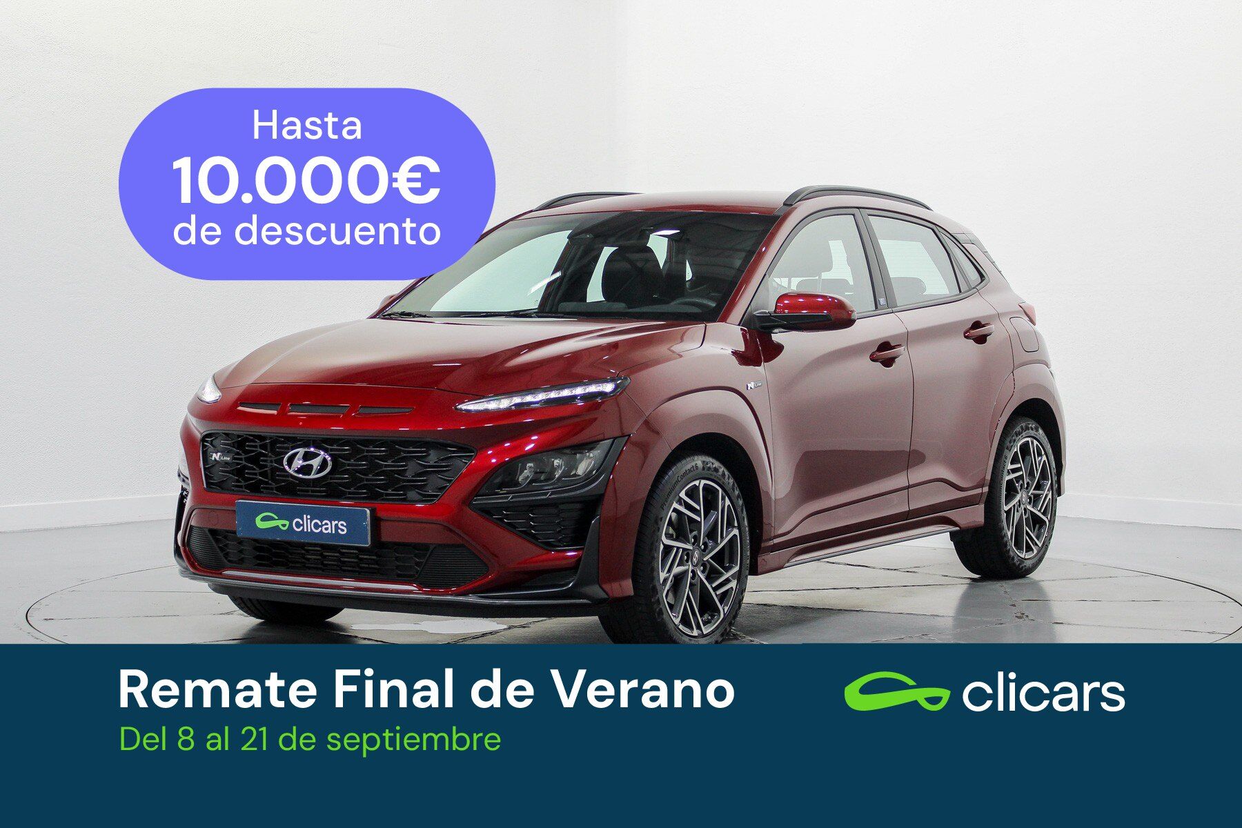 HYUNDAI Kona (Kona 1.0 TGDI Nline 30 Aniversario 4x2) en Madrid
