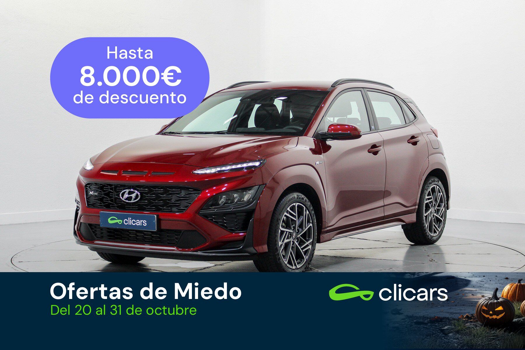 HYUNDAI Kona (Kona 1.0 TGDI Nline 30 Aniversario 4x2) en Madrid