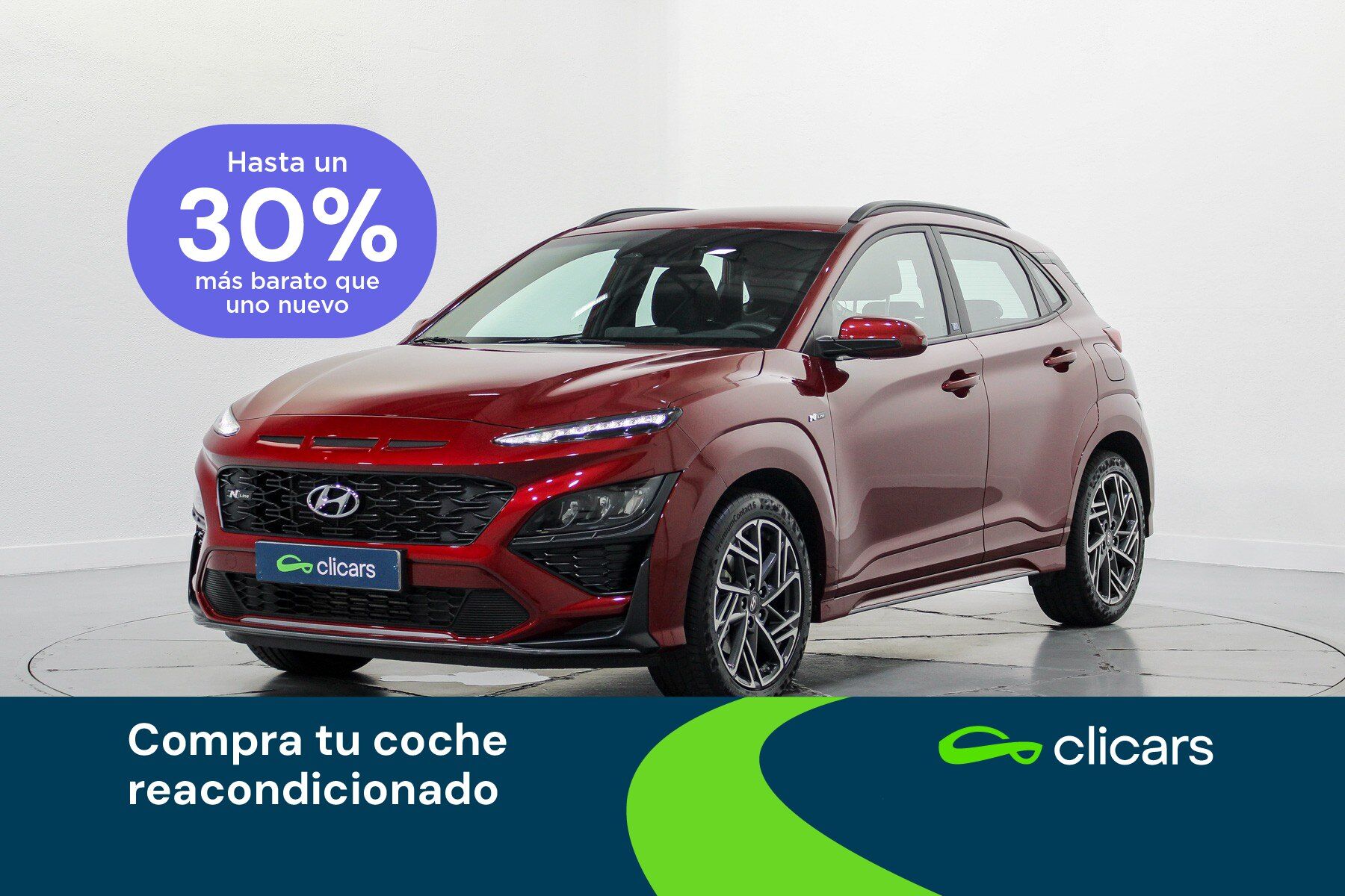 HYUNDAI Kona (Kona 1.0 TGDI Nline 30 Aniversario 4x2) en Madrid