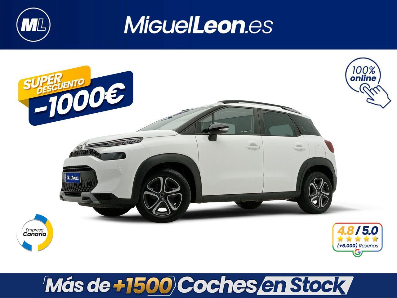 CITROEN C3 Aircross (PureTech 81kW (110CV) S&S Feel) en Palmas, Las