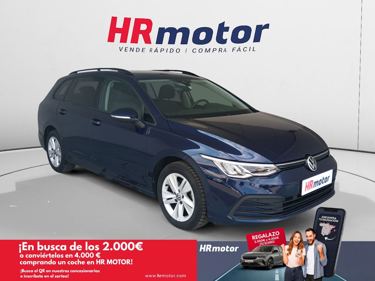 VOLKSWAGEN Golf (Variant 1.0 eTSI Life MHEV) en Madrid