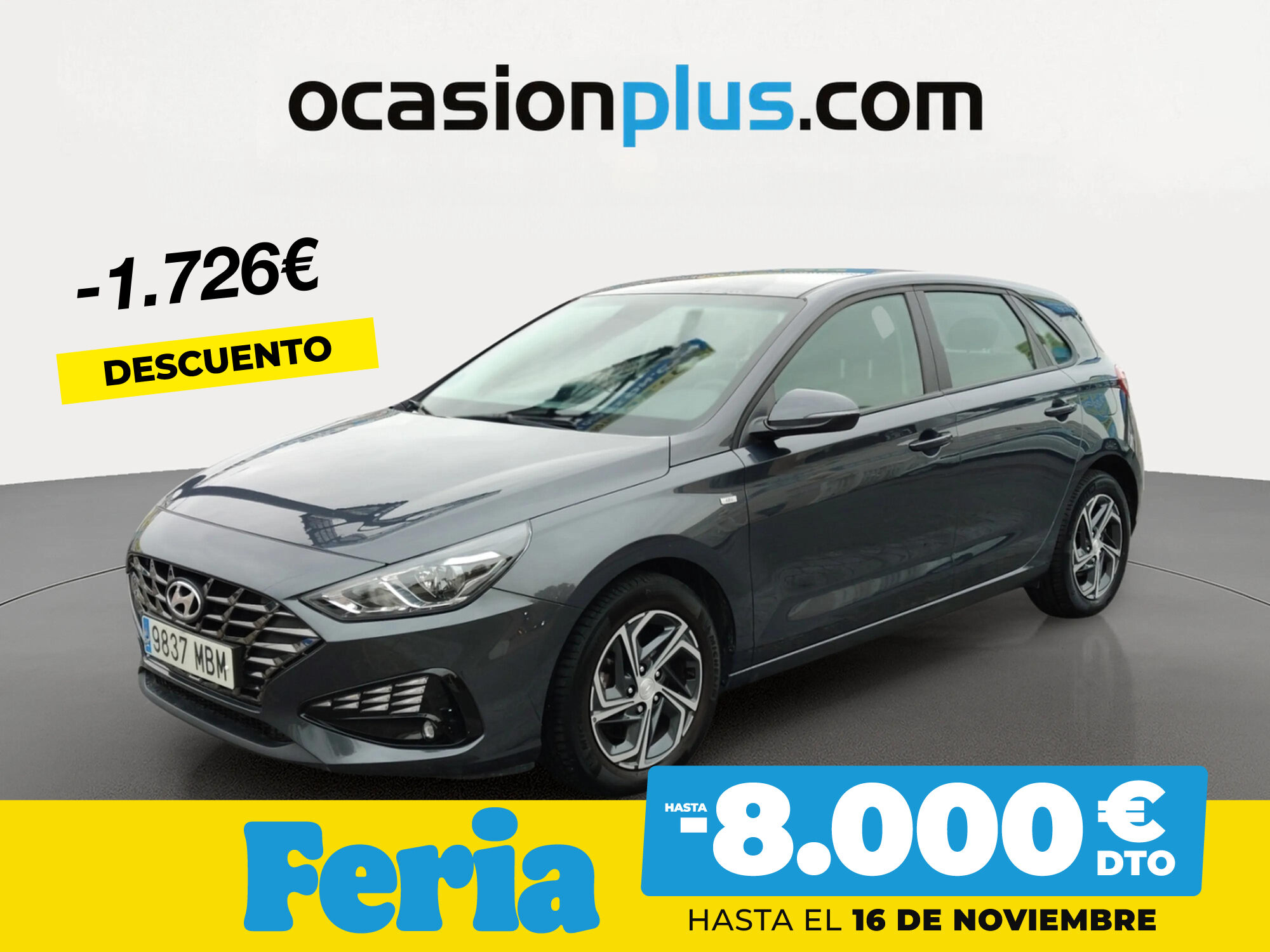 HYUNDAI i30 (1.0 TGDI 48V Klass LRR 88 kW (120 CV)) en Madrid