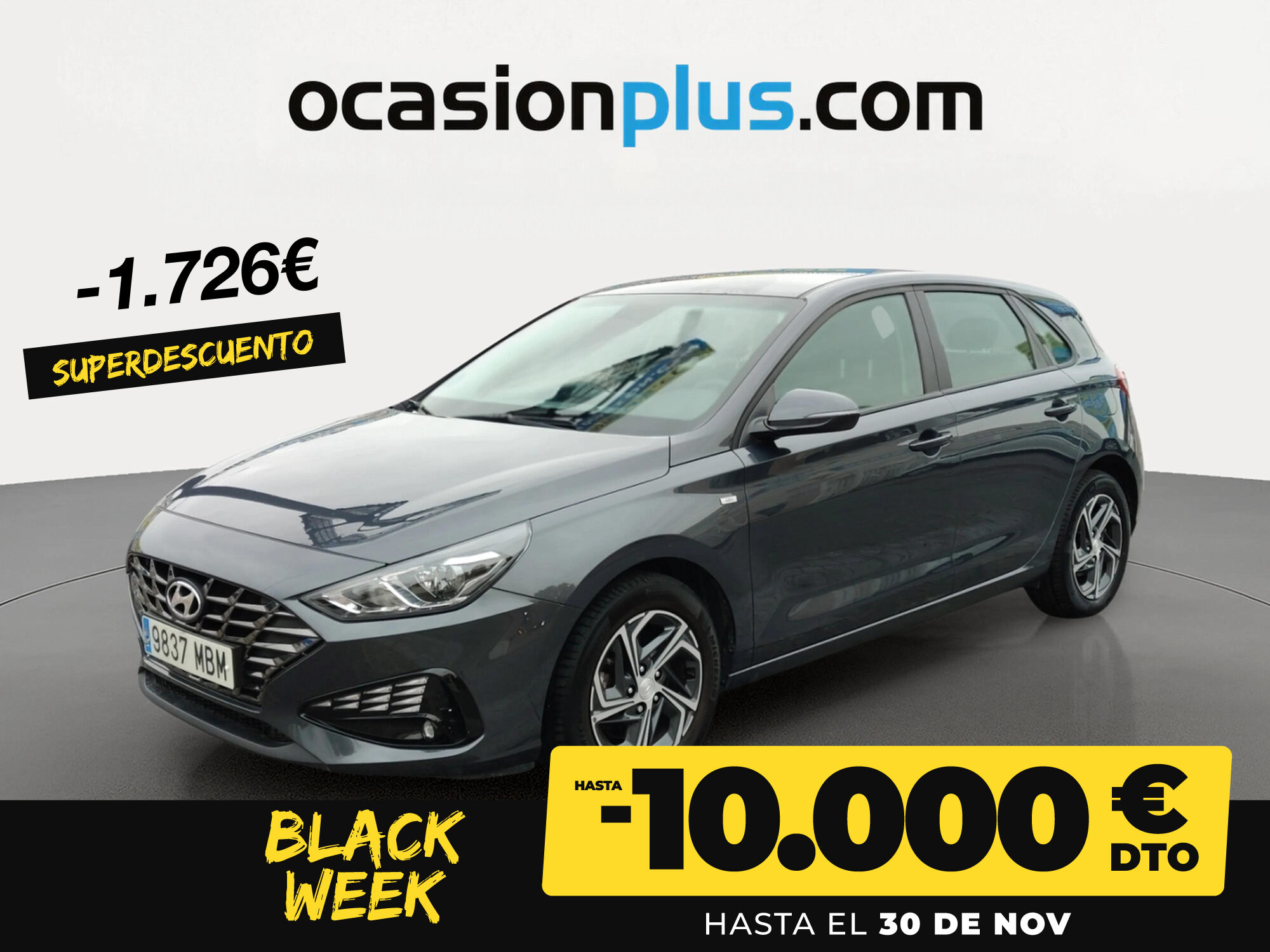 HYUNDAI i30 (1.0 TGDI 48V Klass LRR 88 kW (120 CV)) en Madrid