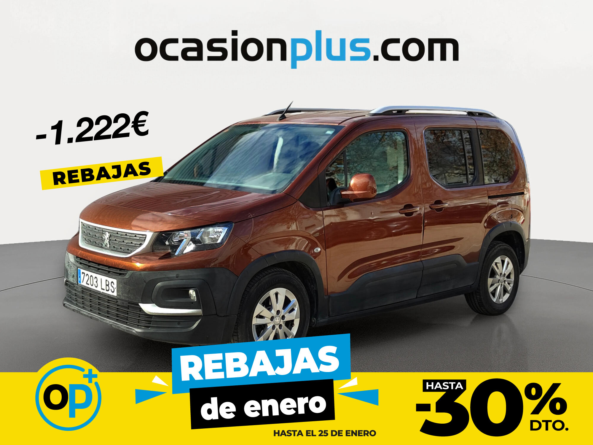 PEUGEOT Rifter (BlueHDi 100 Active Standard Nav+ 73 kW (100 CV)) en Madrid