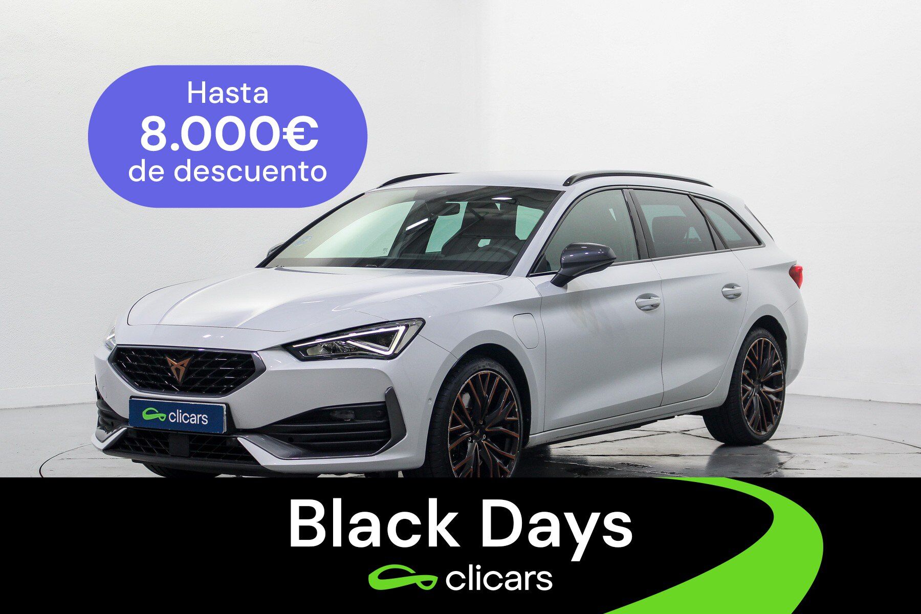 CUPRA León (León Sportstourer 1.4 TSI VZ E HYBRID DSG 245) en Madrid