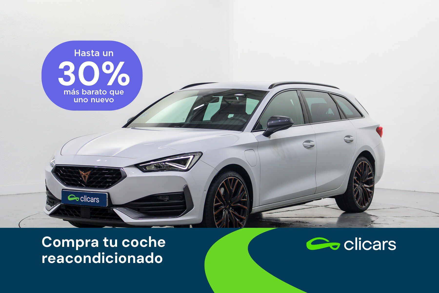 CUPRA León (León Sportstourer 1.4 TSI VZ E HYBRID DSG 245) en Madrid