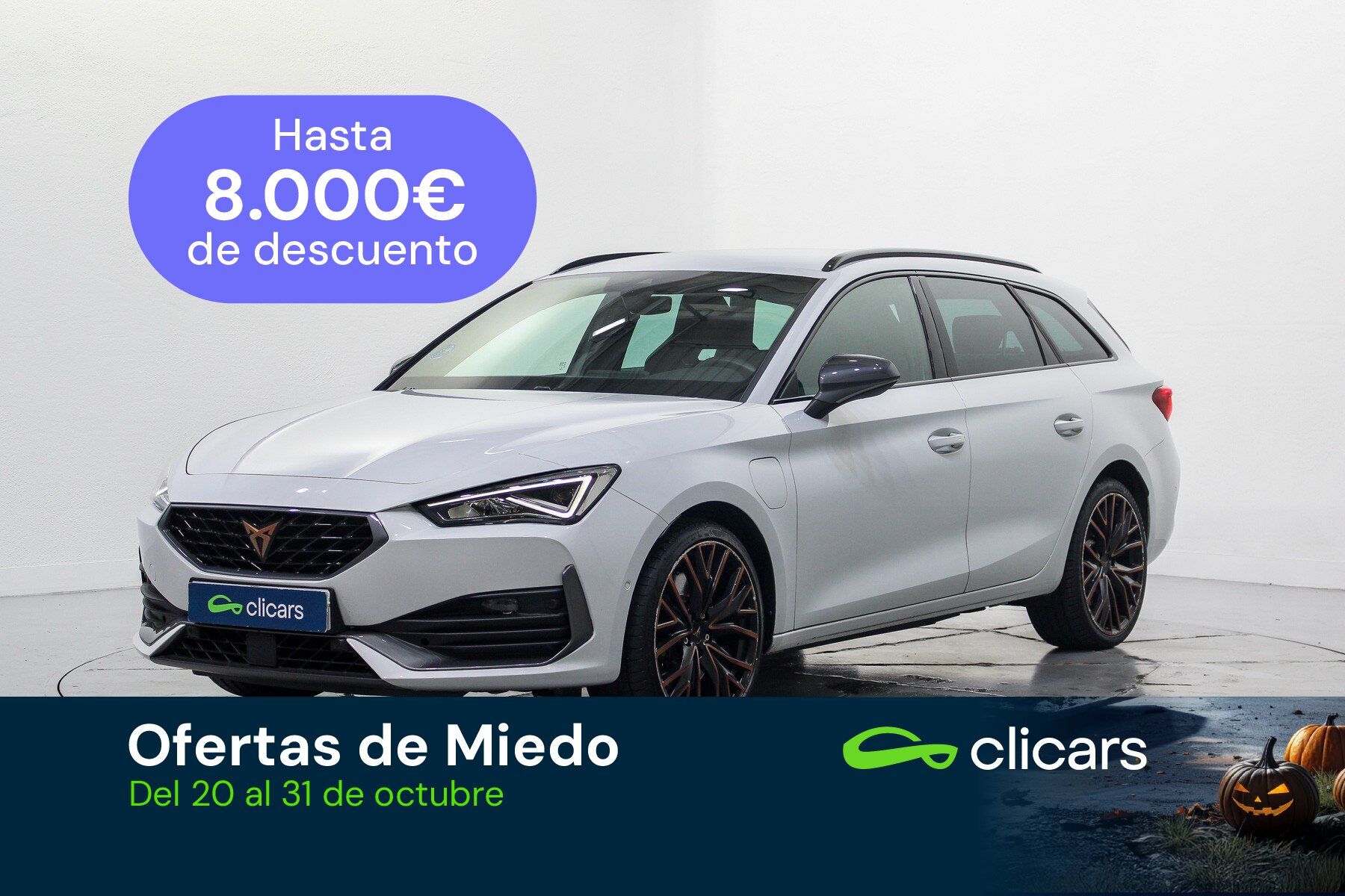 CUPRA León (León Sportstourer 1.4 TSI VZ E HYBRID DSG 245) en Madrid