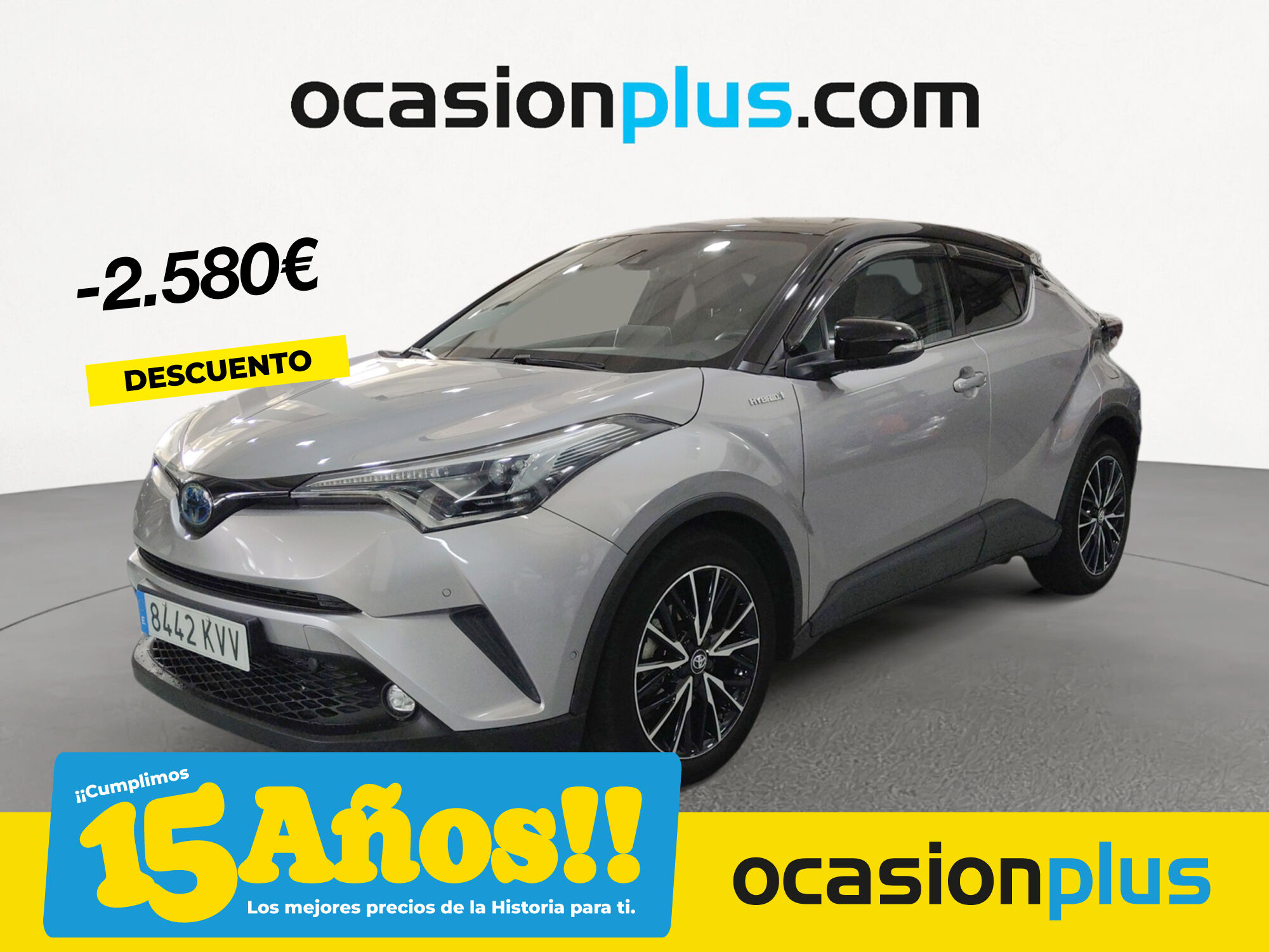 TOYOTA C-HR (1.8 125H Dynamic Plus 90 kW (122 CV)) en Madrid