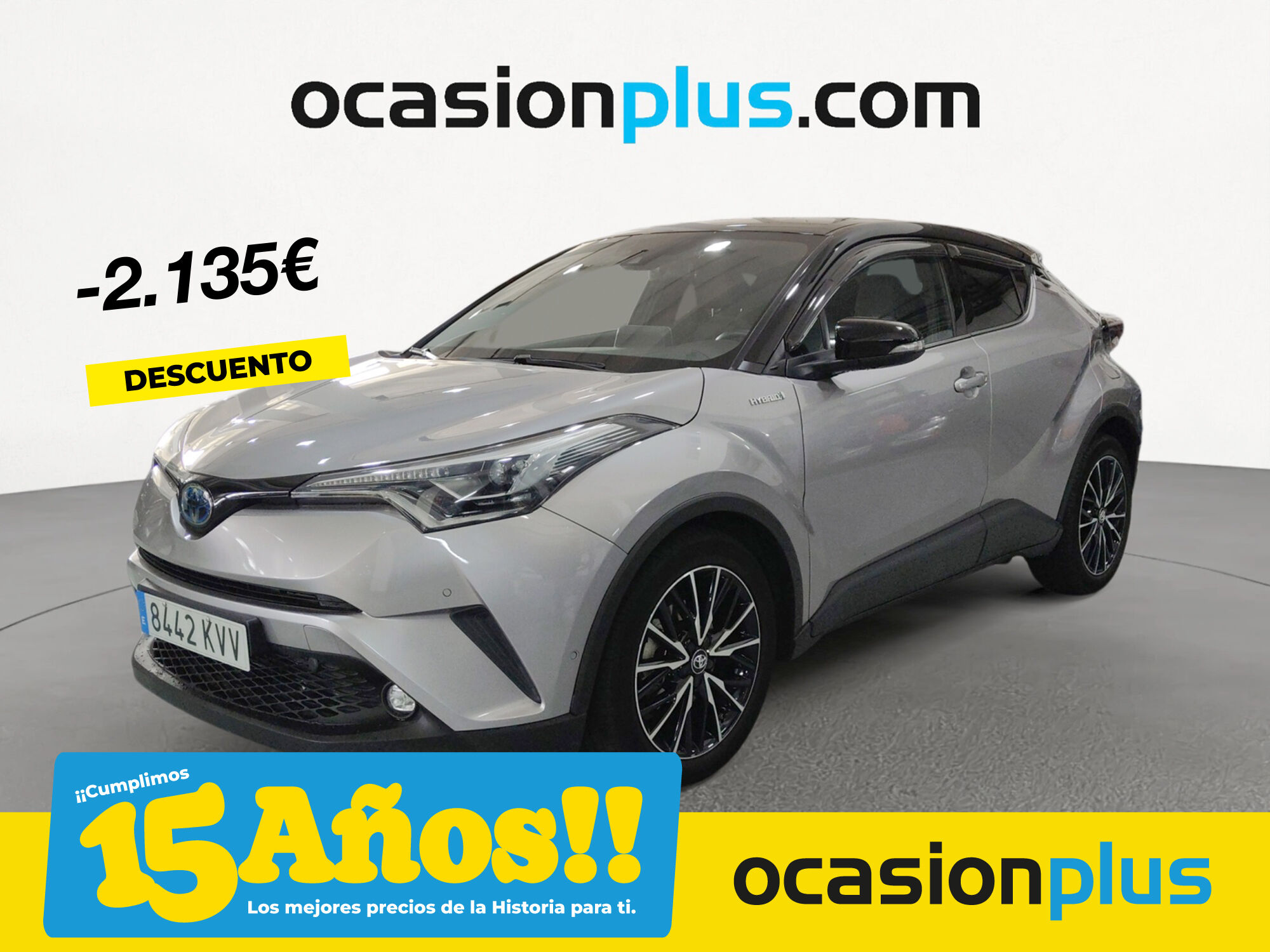 TOYOTA C-HR (1.8 125H Dynamic Plus 90 kW (122 CV)) en Madrid