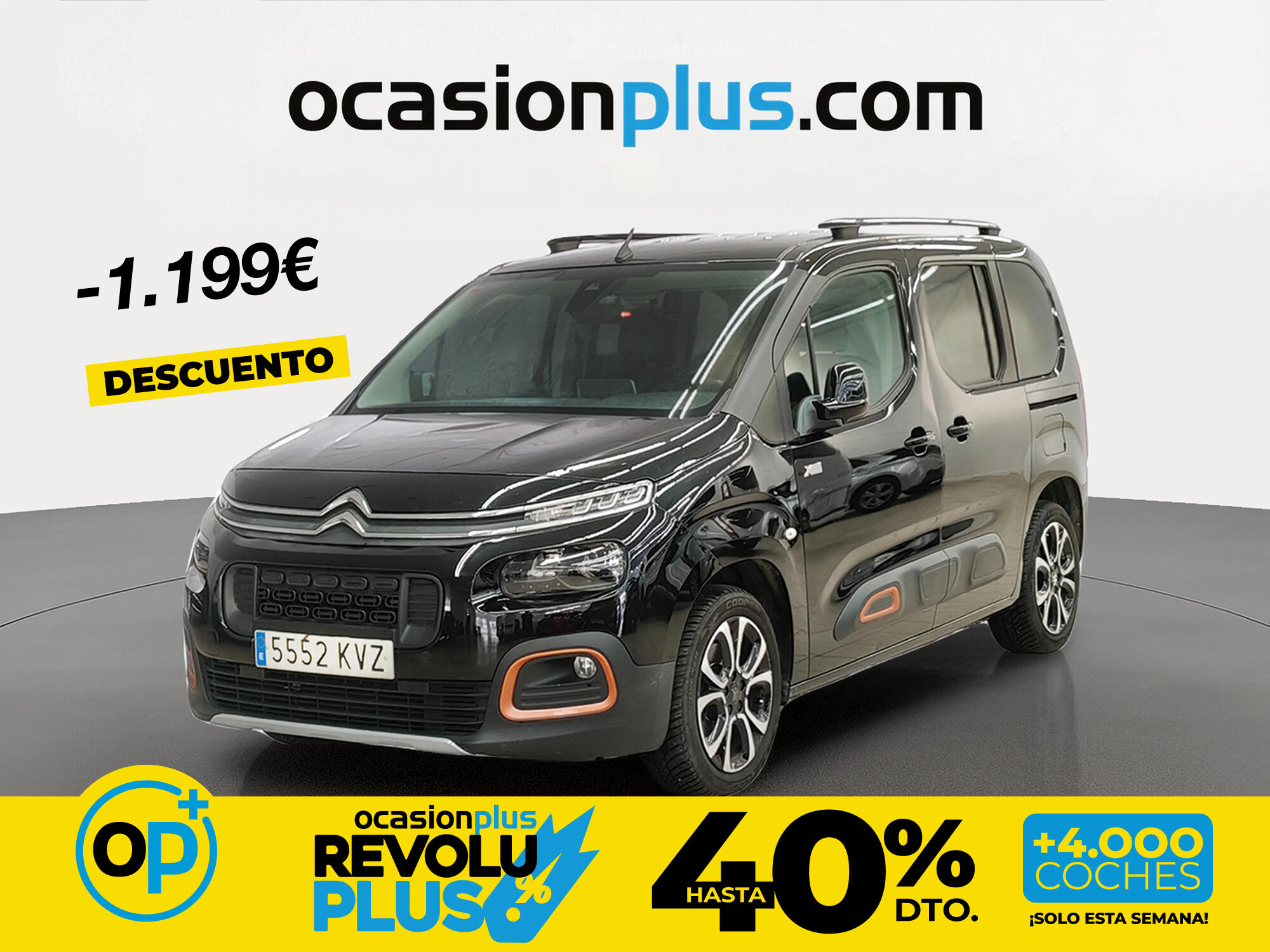 Foto del CITROEN Berlingo BlueHDi S&S Talla M Shine 130