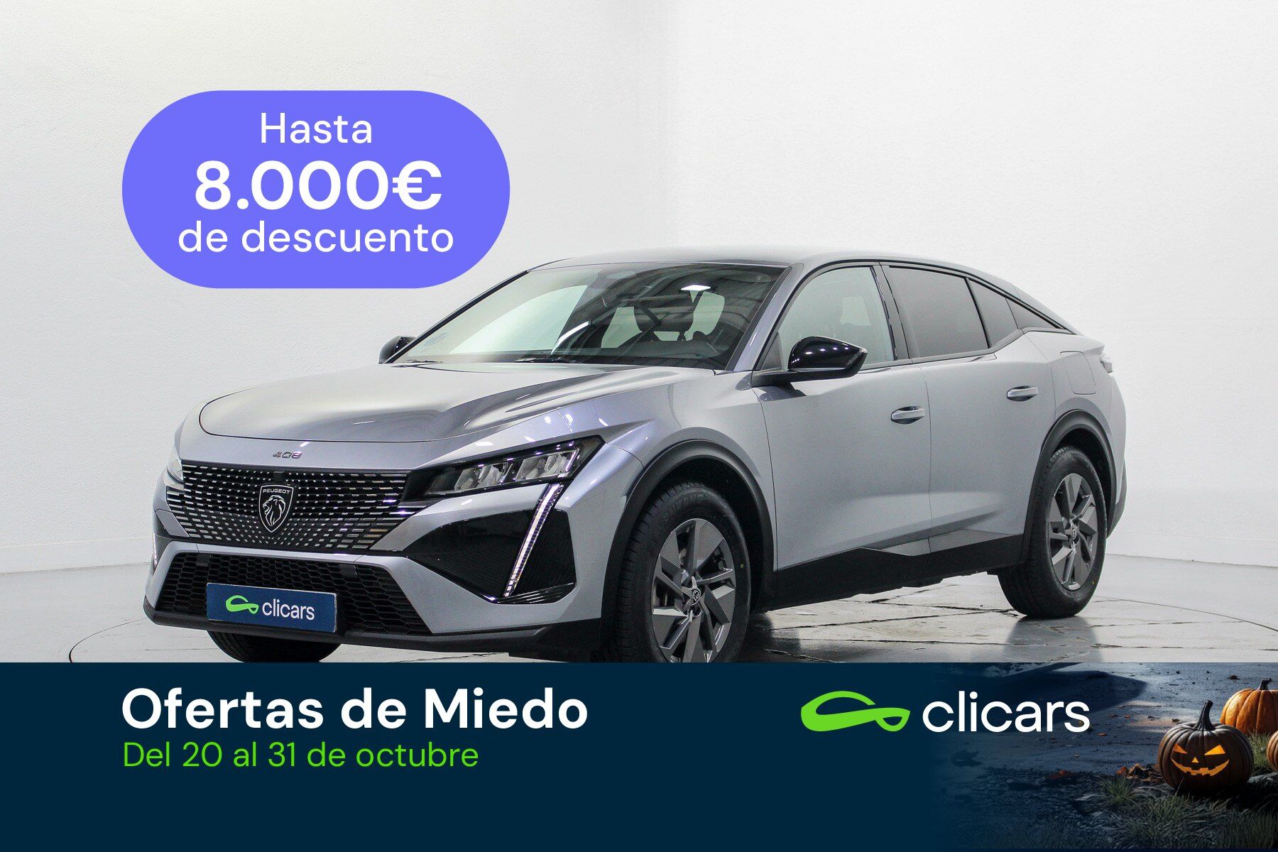 PEUGEOT 408 (408 Hybrid 180 Allure e-EAT8) en Madrid