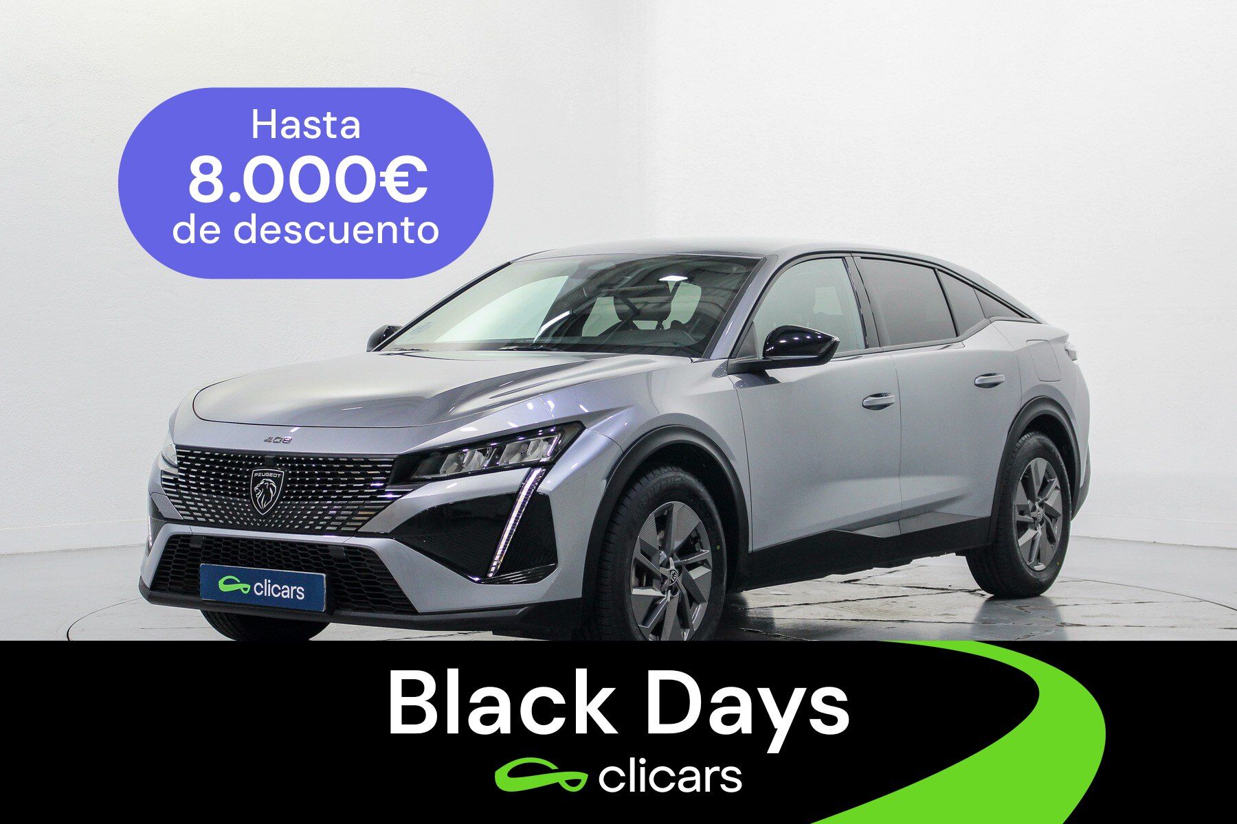 PEUGEOT 408 (408 Hybrid 180 Allure e-EAT8) en Madrid