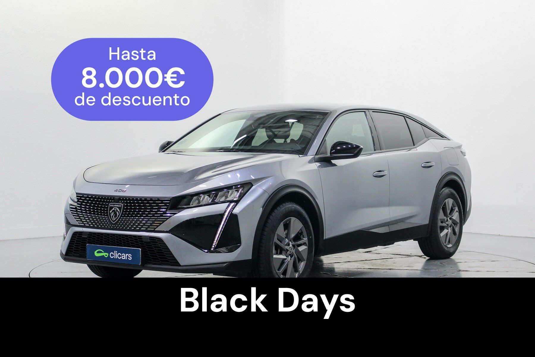 PEUGEOT 408 (408 Hybrid 180 Allure e-EAT8) en Madrid