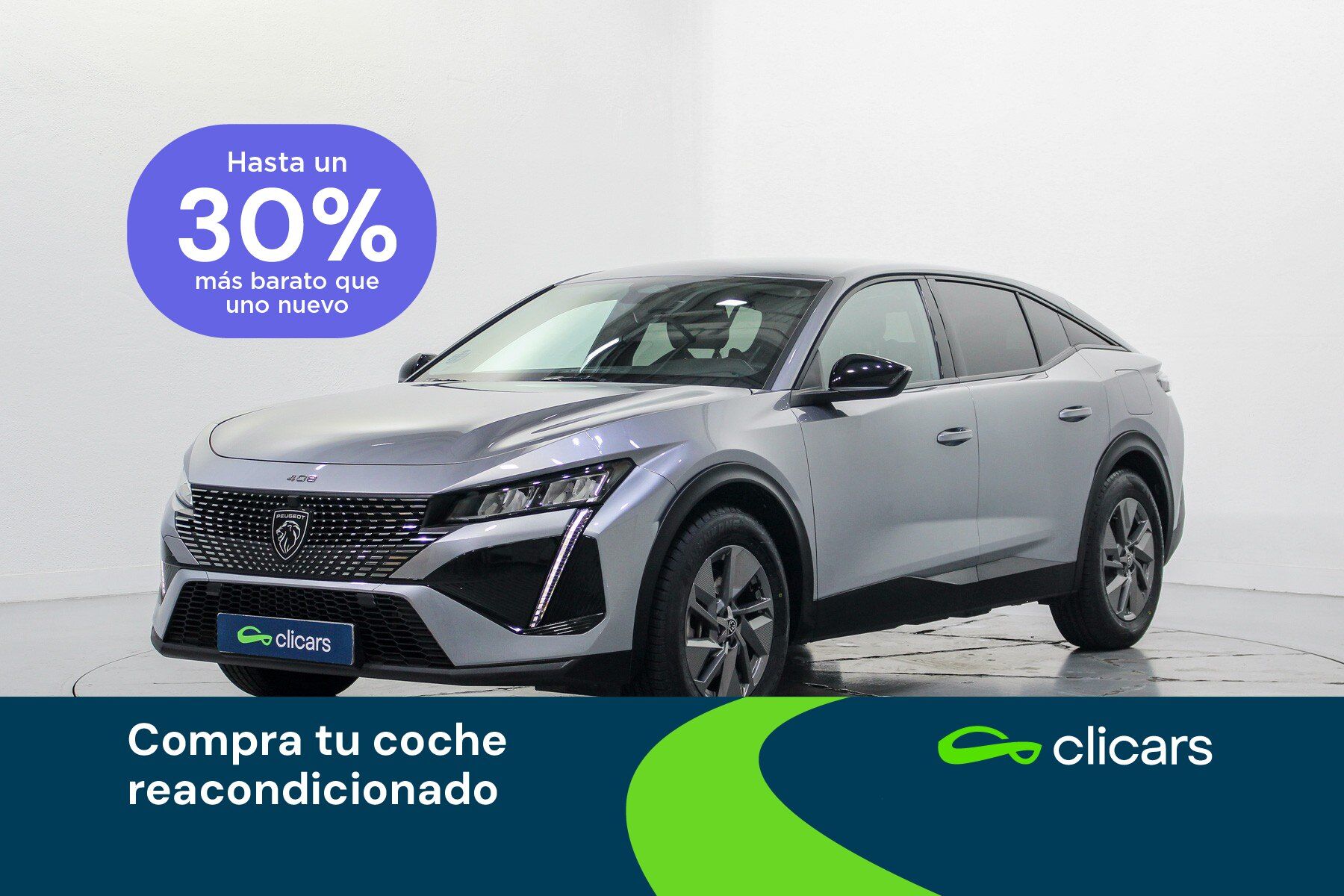 PEUGEOT 408 (408 Hybrid 180 Allure e-EAT8) en Madrid