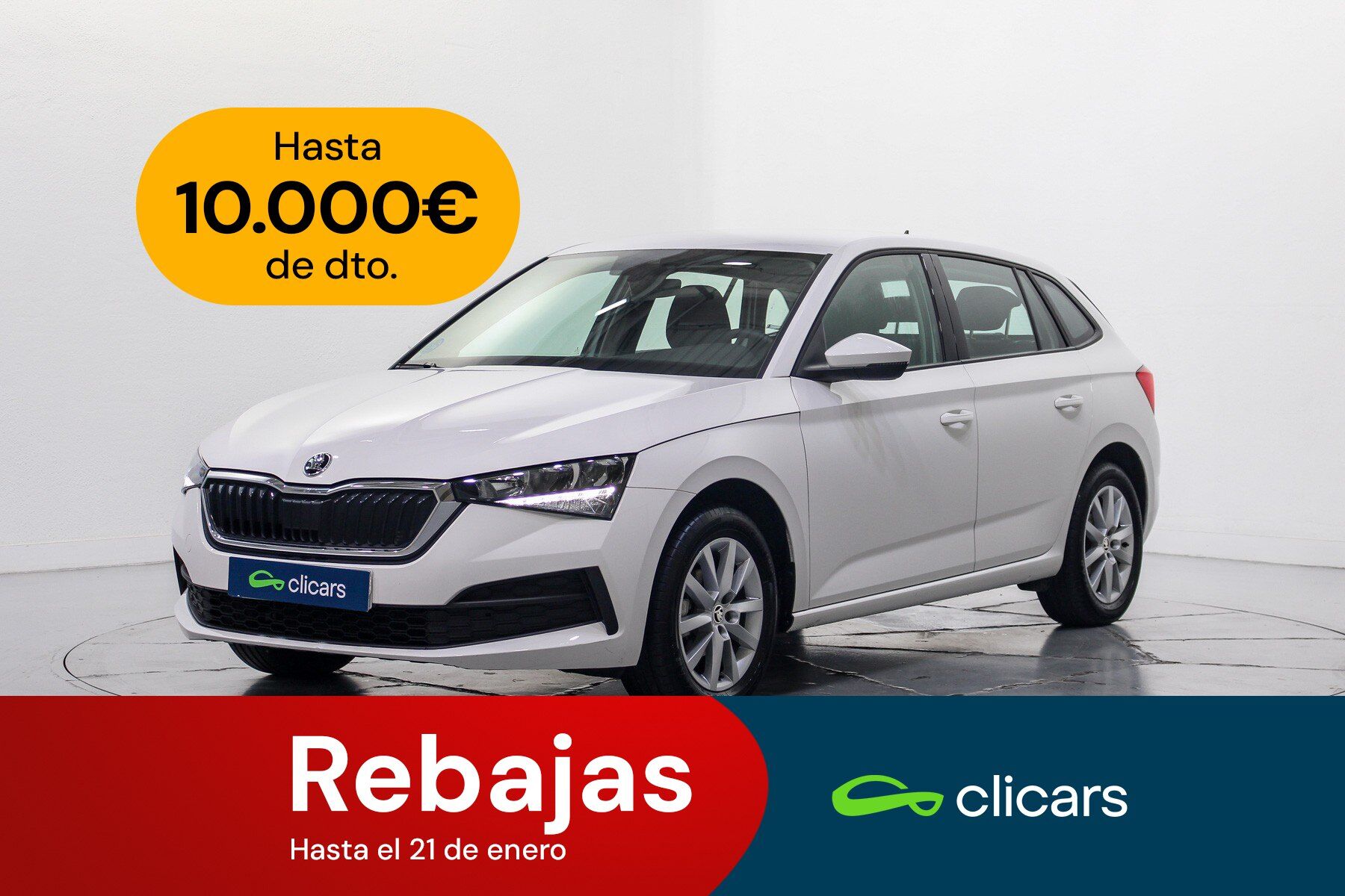 SKODA Scala (Scala 1.0 TGI Active 66kW) en Madrid