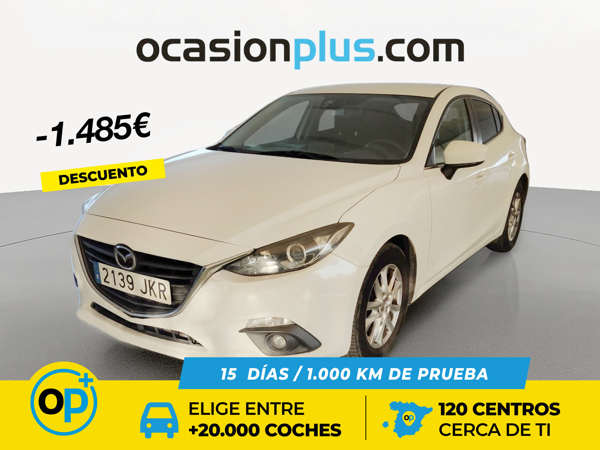 MAZDA Mazda3 (2.2 DE MT Style 110 kW (150 CV)) en Madrid