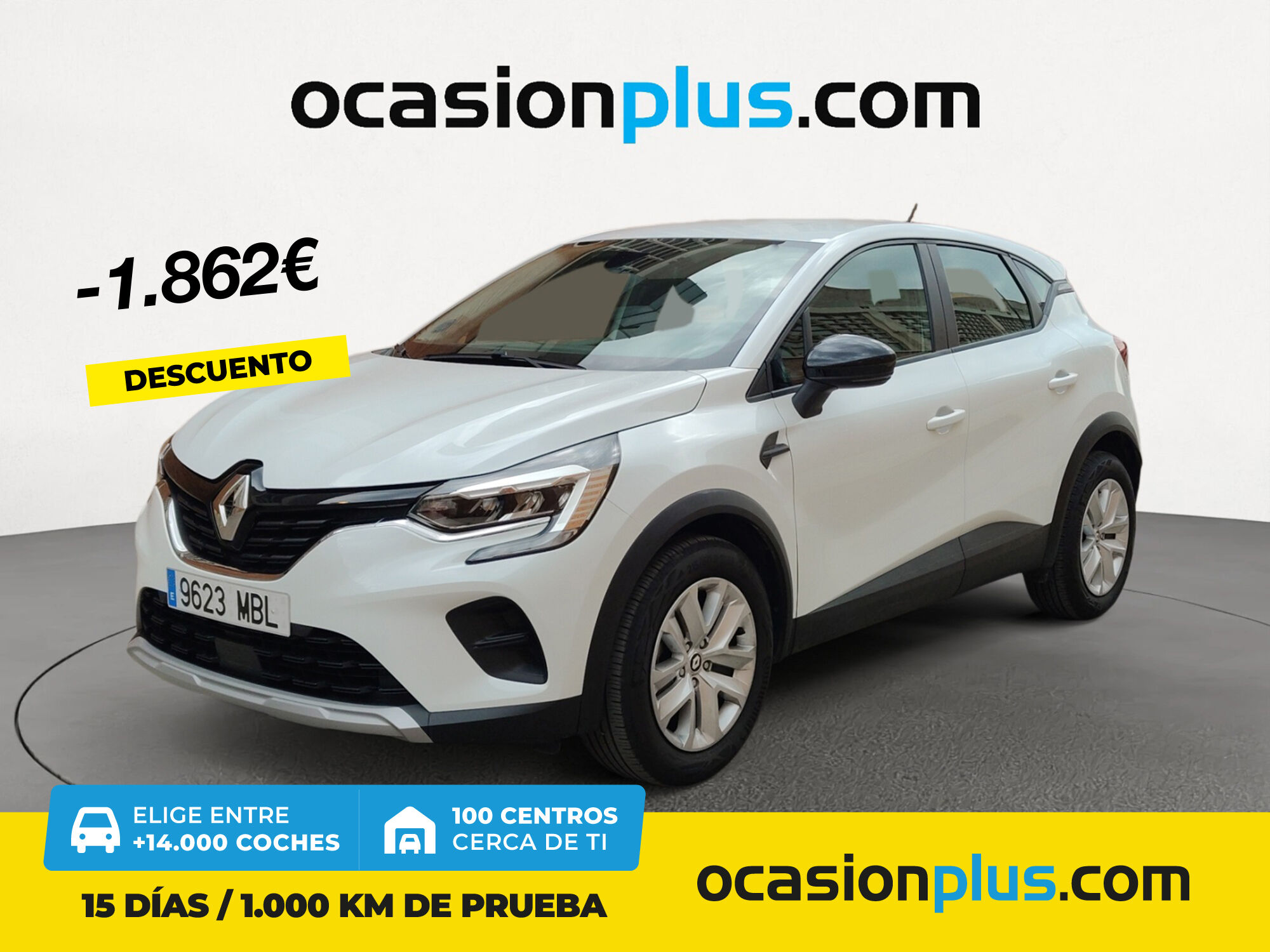 RENAULT Captur (Intens TCe GLP 74 kW (100 CV)) en Madrid