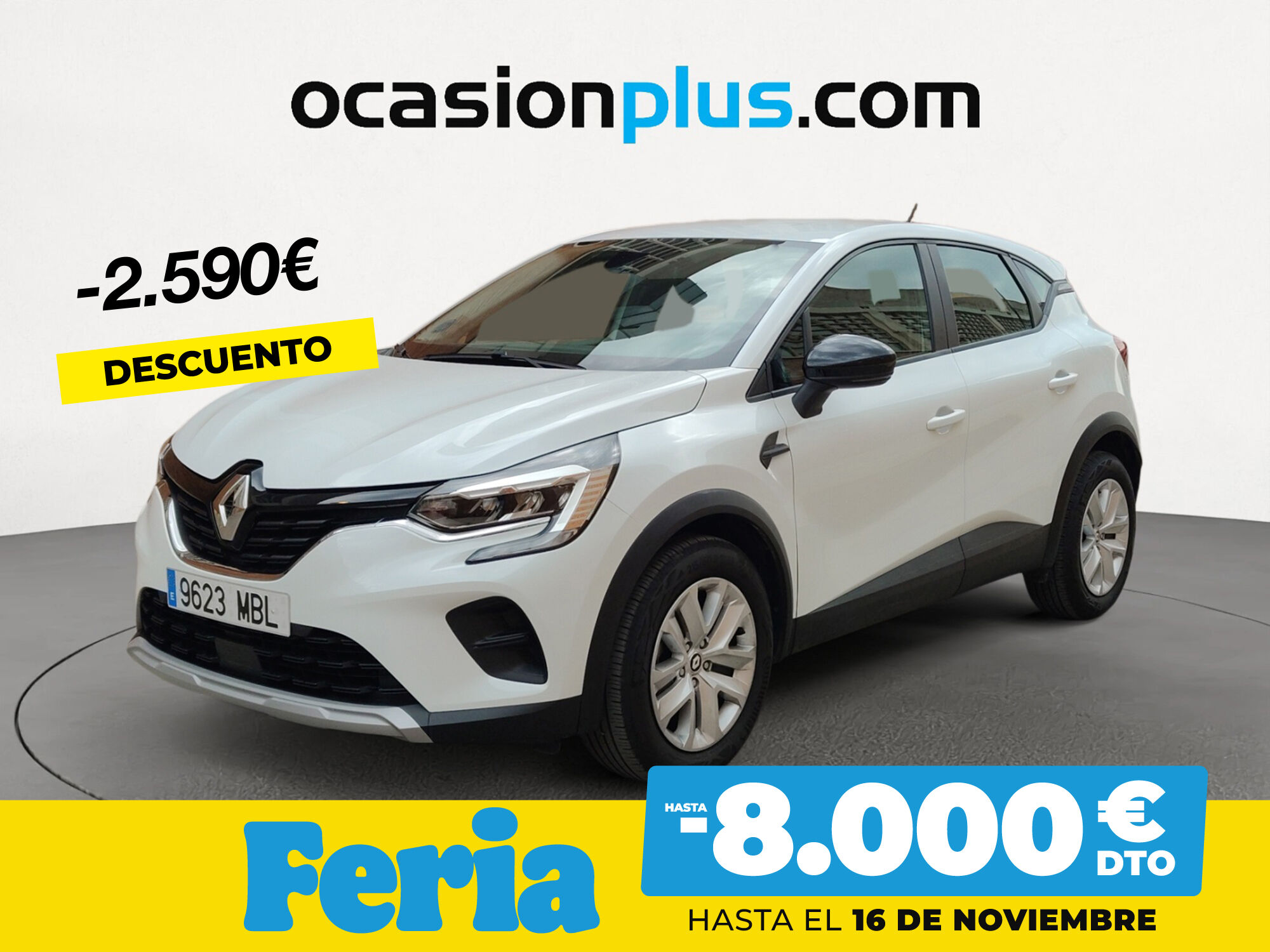 RENAULT Captur (Intens TCe GLP 74 kW (100 CV)) en Madrid