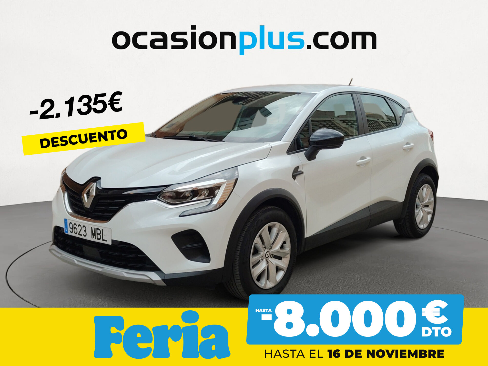RENAULT Captur (Intens TCe GLP 74 kW (100 CV)) en Madrid