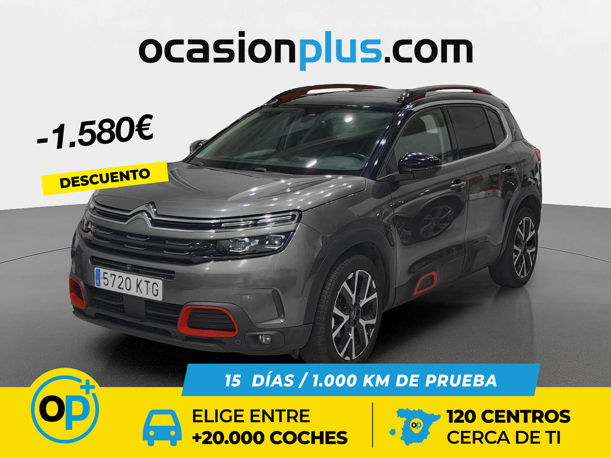 CITROEN C5 Aircross (BlueHdi 180 S&S Shine EAT8 130 kW (177 CV)) en Madrid