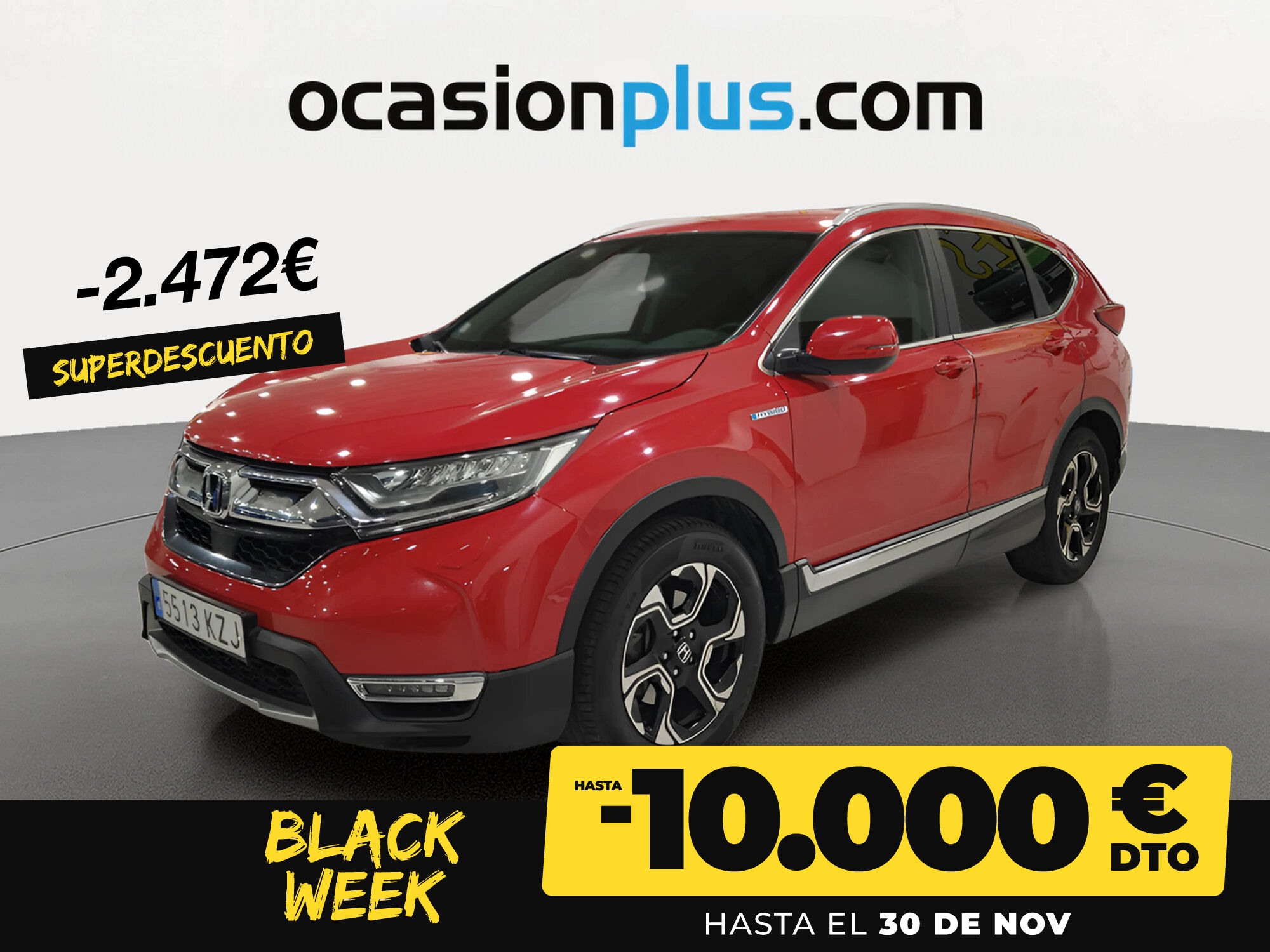 HONDA CR-V (2.0 i-MMD Elegance Navi Auto 135 kW (184 CV)) en Madrid