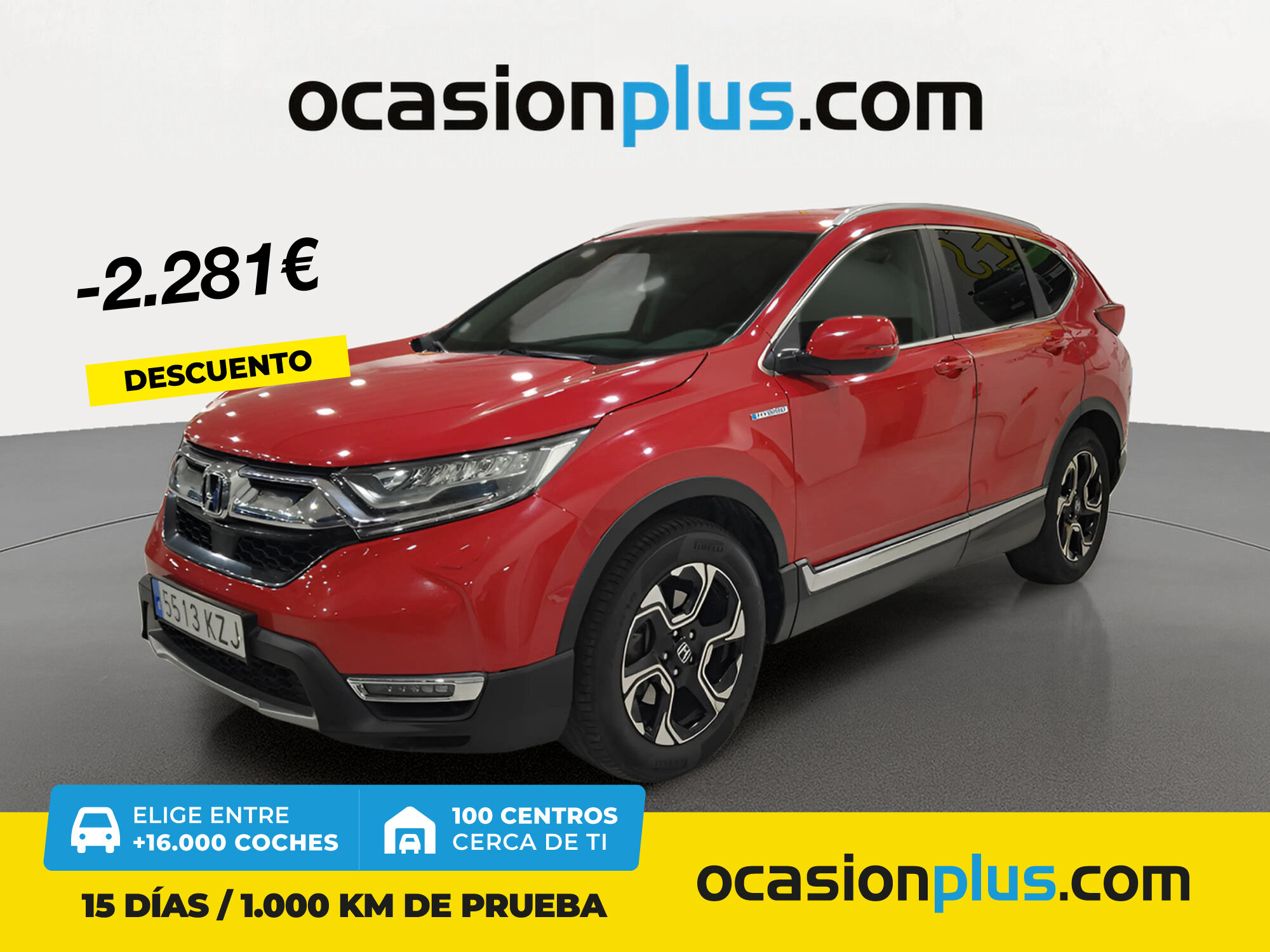 HONDA CR-V (2.0 i-MMD Elegance Navi Auto 135 kW (184 CV)) en Madrid