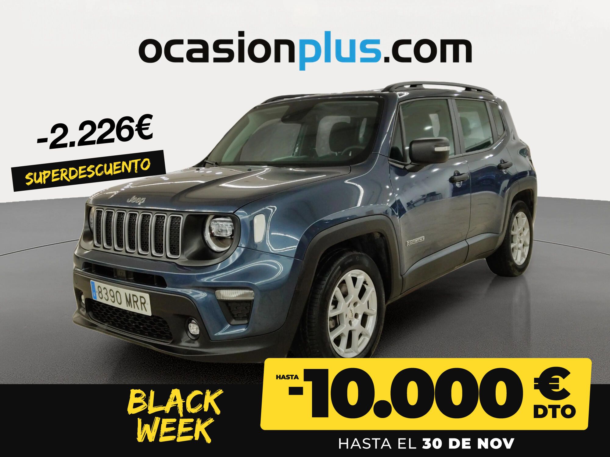 JEEP Renegade (eHybrid 1.5 Limited ATX 96 kW (130 CV)) en Madrid