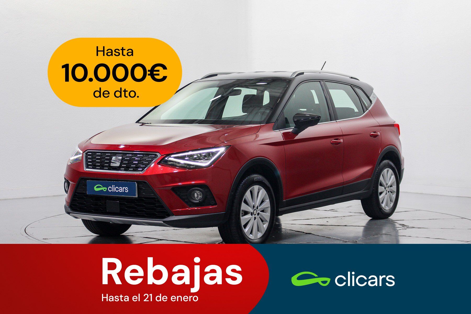 SEAT Arona (Arona 1.0 TSI Ecomotive S&S Xcellence 95) en Madrid