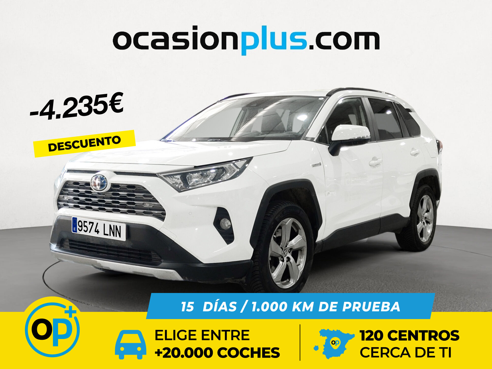 TOYOTA RAV-4 (2.5l hybrid Advance 160 kW (218 CV)) en Madrid