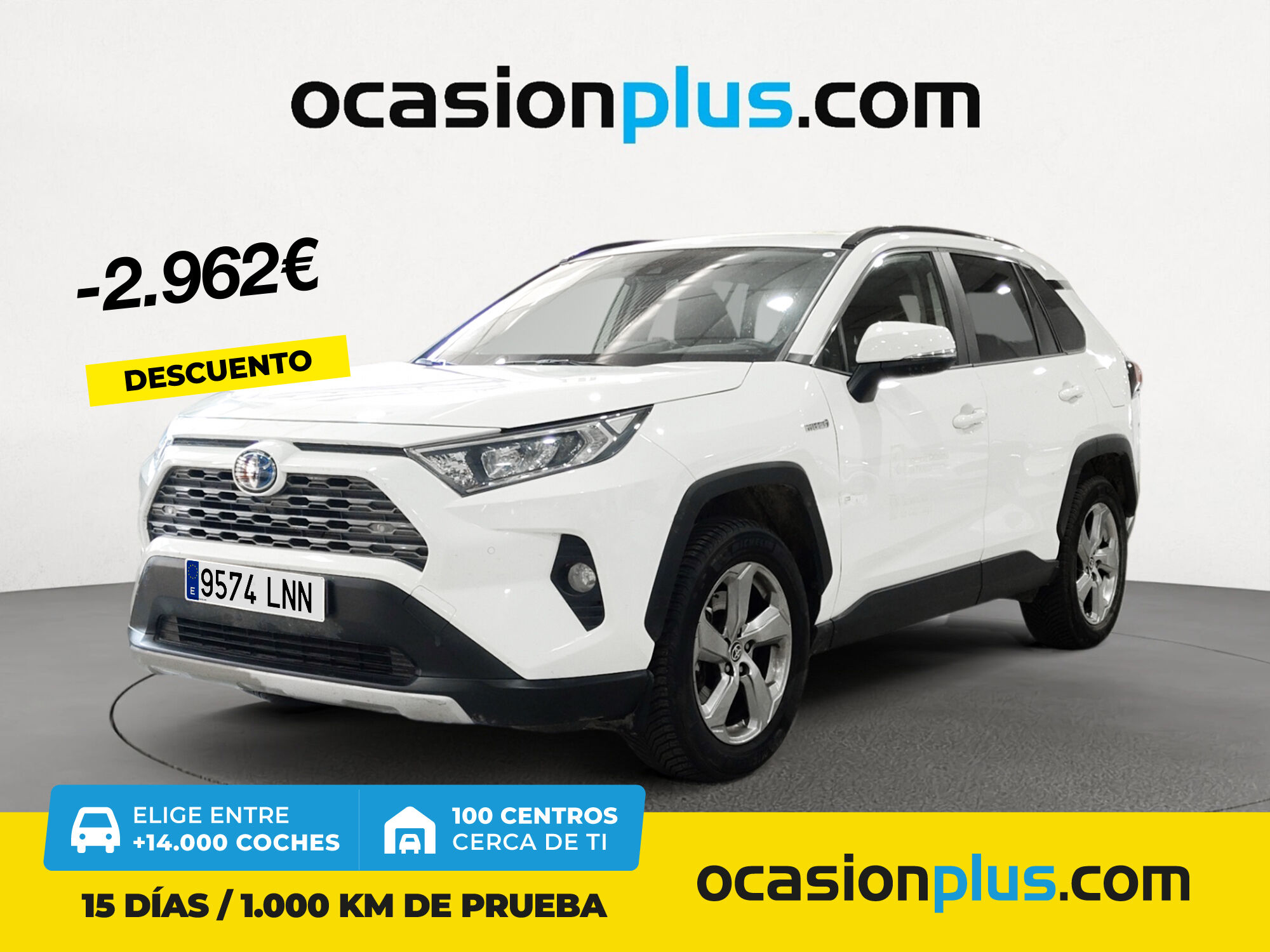 TOYOTA RAV-4 (2.5l hybrid Advance 160 kW (218 CV)) en Madrid
