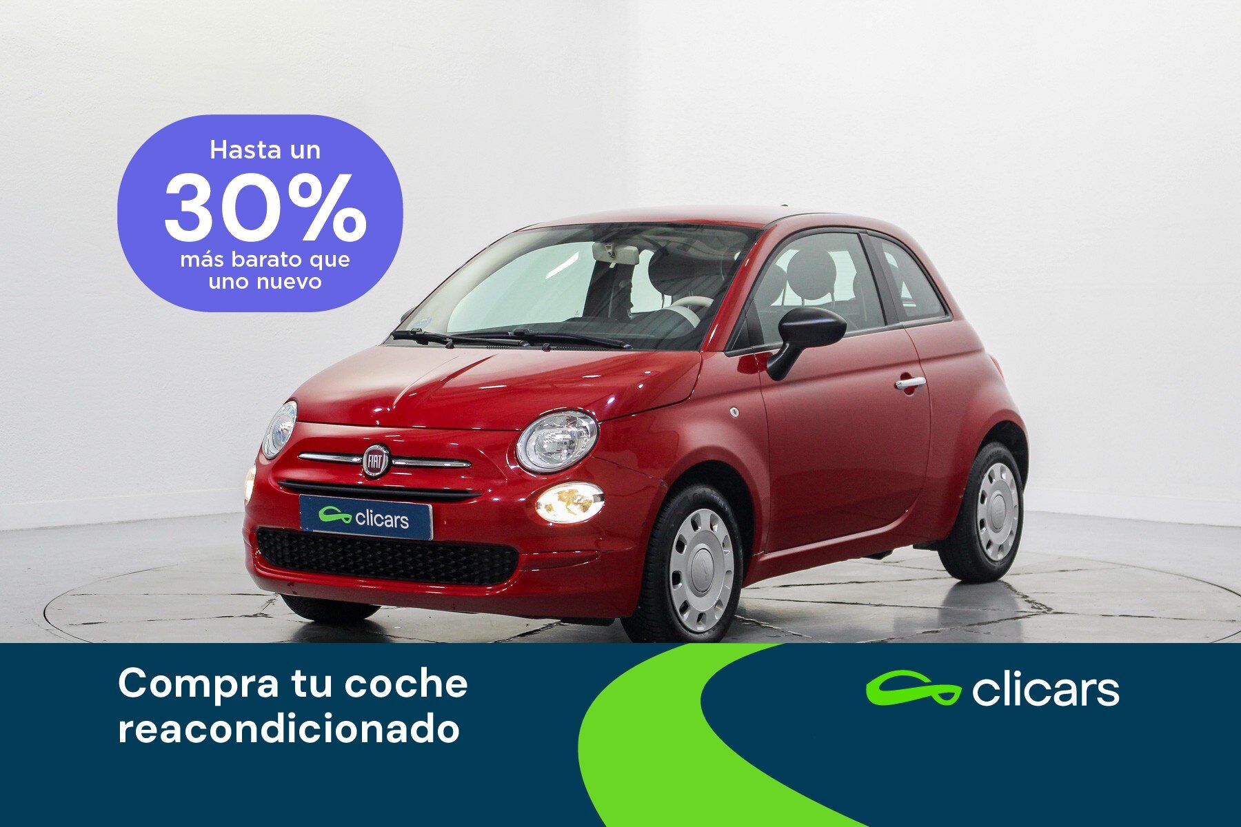 FIAT 500 (500 1.0 Hybrid Cult 52kW) en Madrid