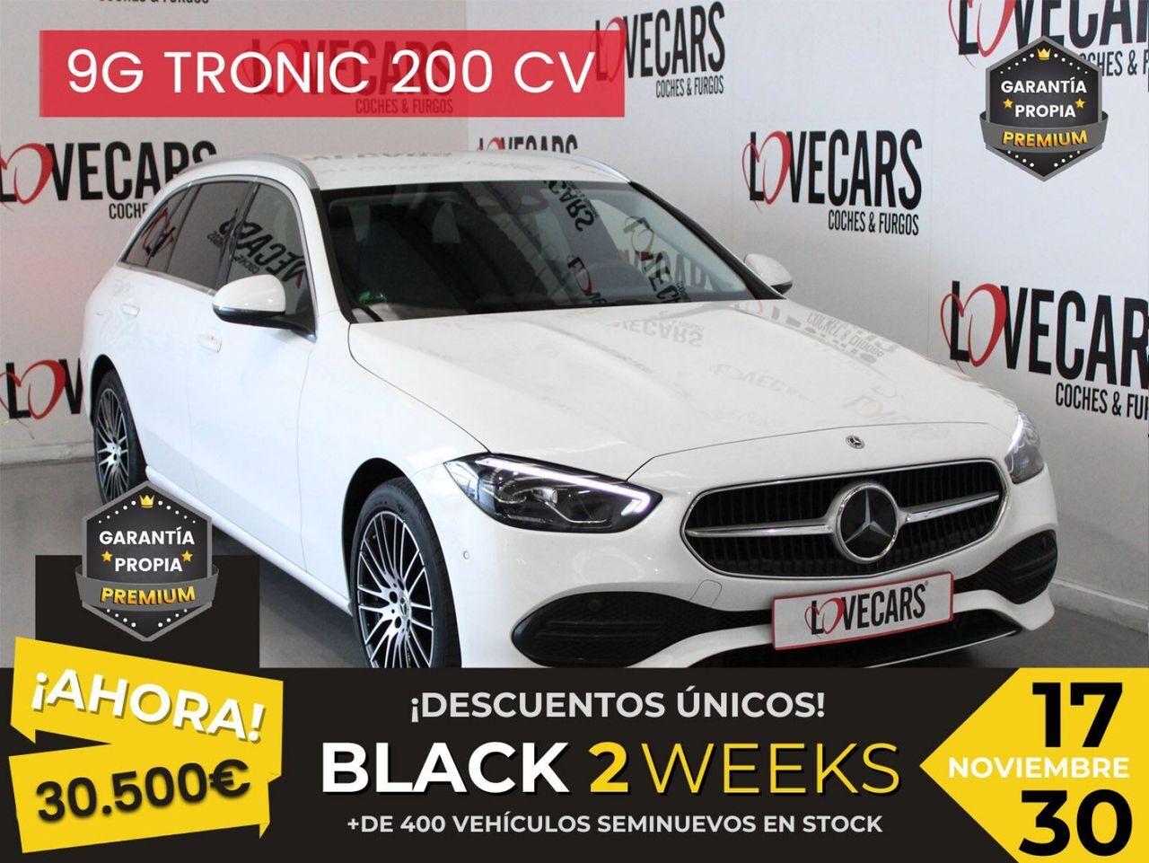 MERCEDES Clase C (C 220 d Estate) en Pontevedra