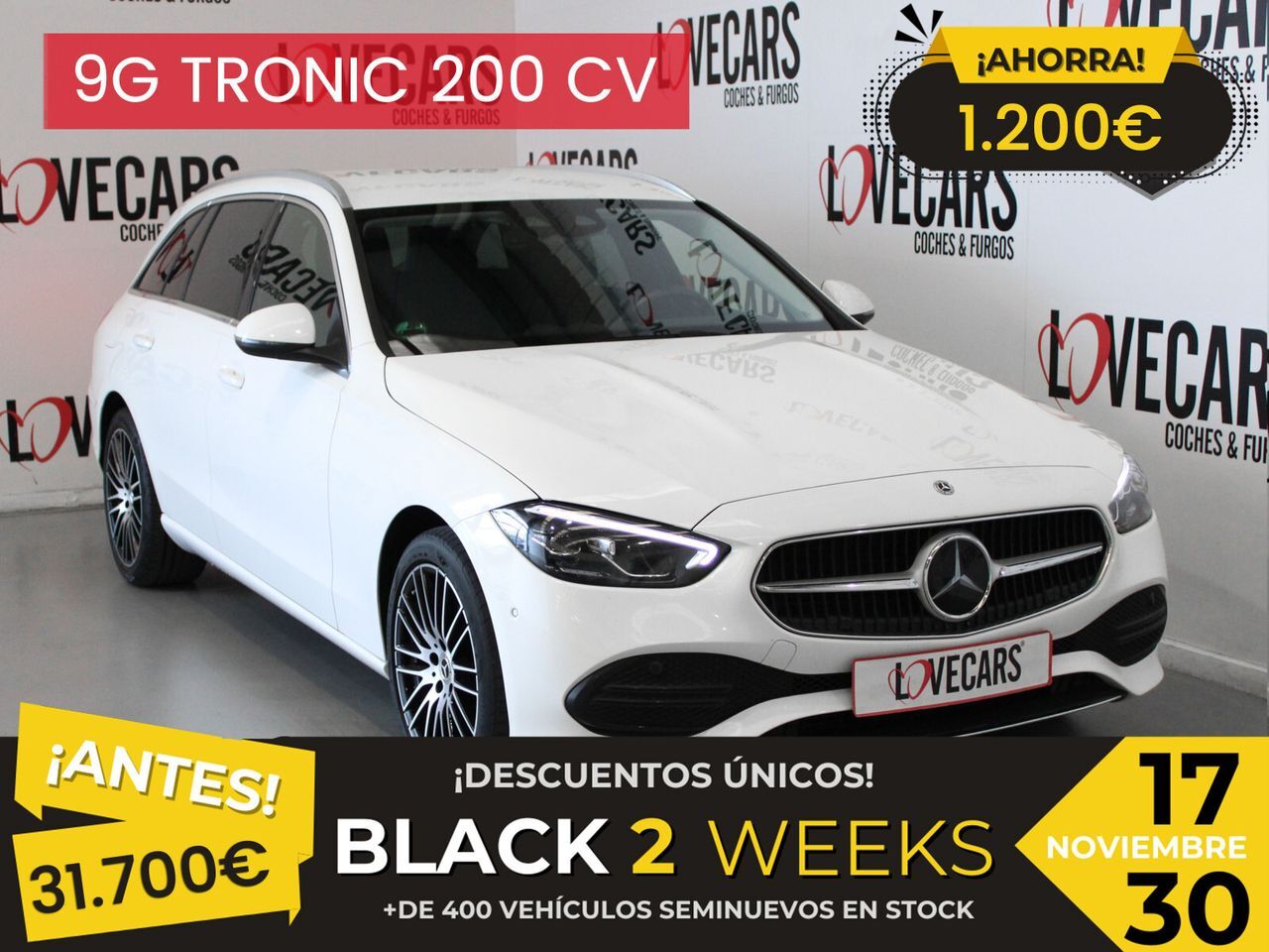 MERCEDES Clase C (C 220 d Estate) en Pontevedra
