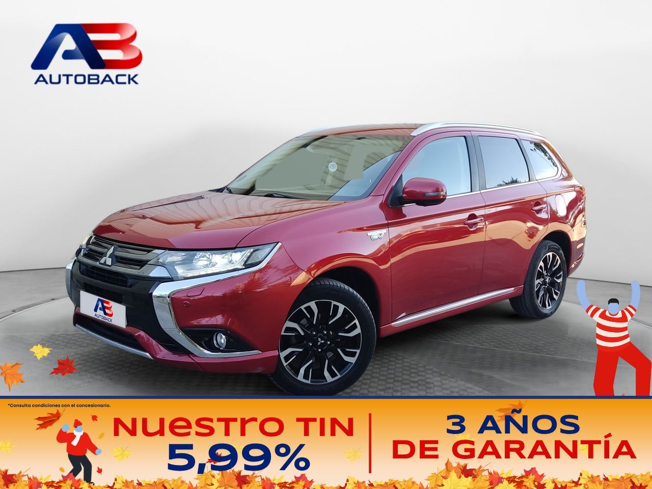 MITSUBISHI Outlander (2.0 PHEV Kaiteki Auto 4WD) en Madrid