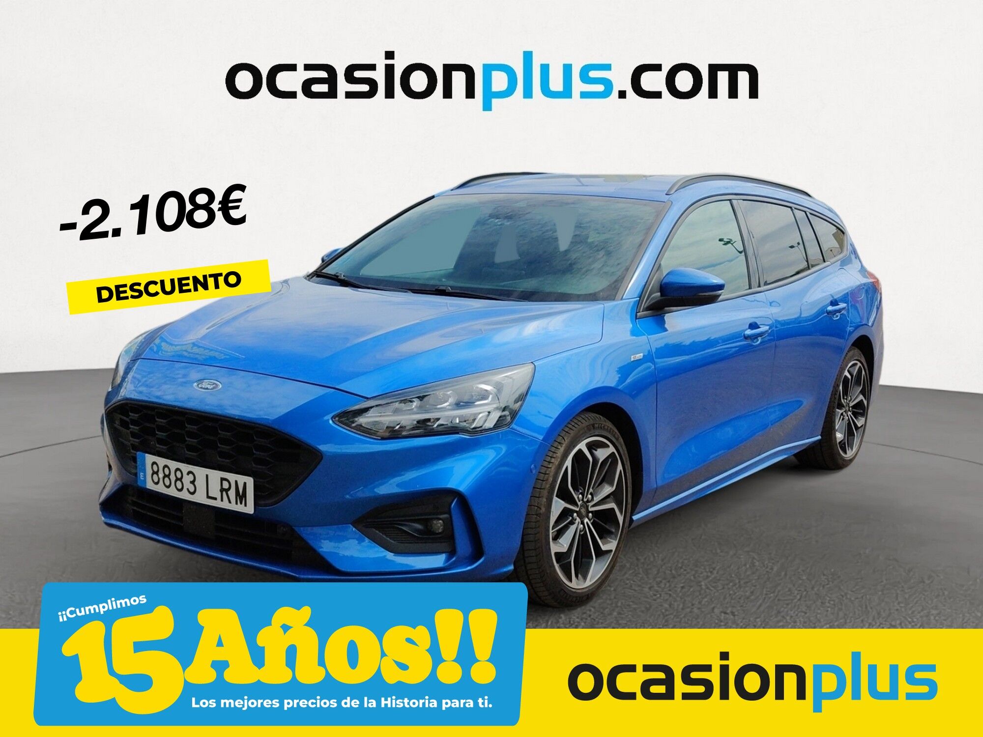 FORD Focus (SportBreak 1.5 Ecoblue ST-Line 88 kW (120 CV)) en Madrid