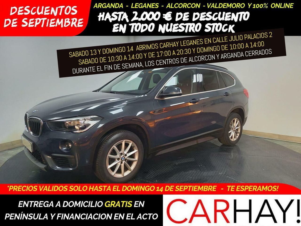 BMW X1 (2.0 d sDrive18 AdBlue Business Model) en Madrid