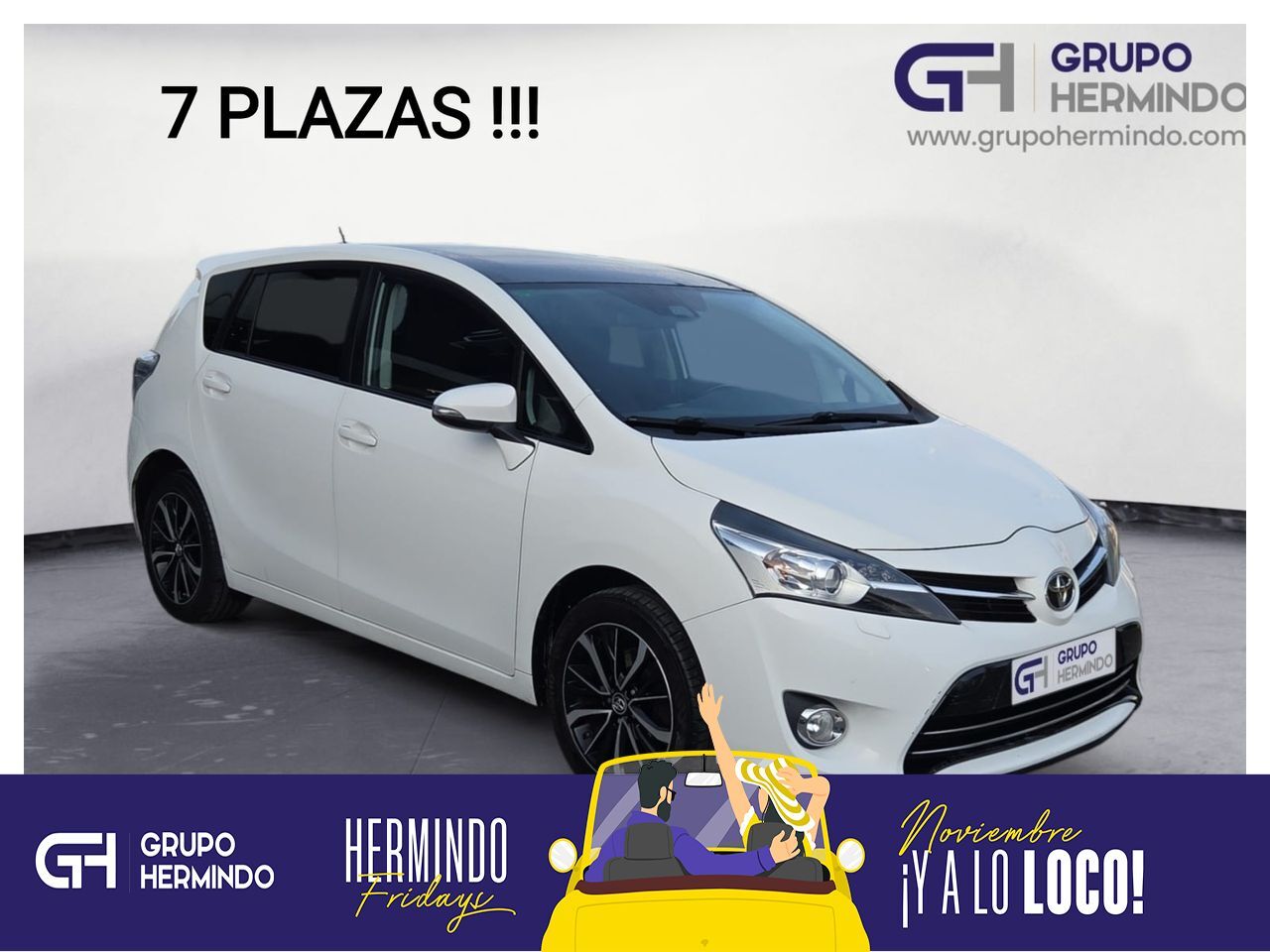 TOYOTA Verso (1.6 130 CV ADVANCE 7 PLAZAS) en Pontevedra