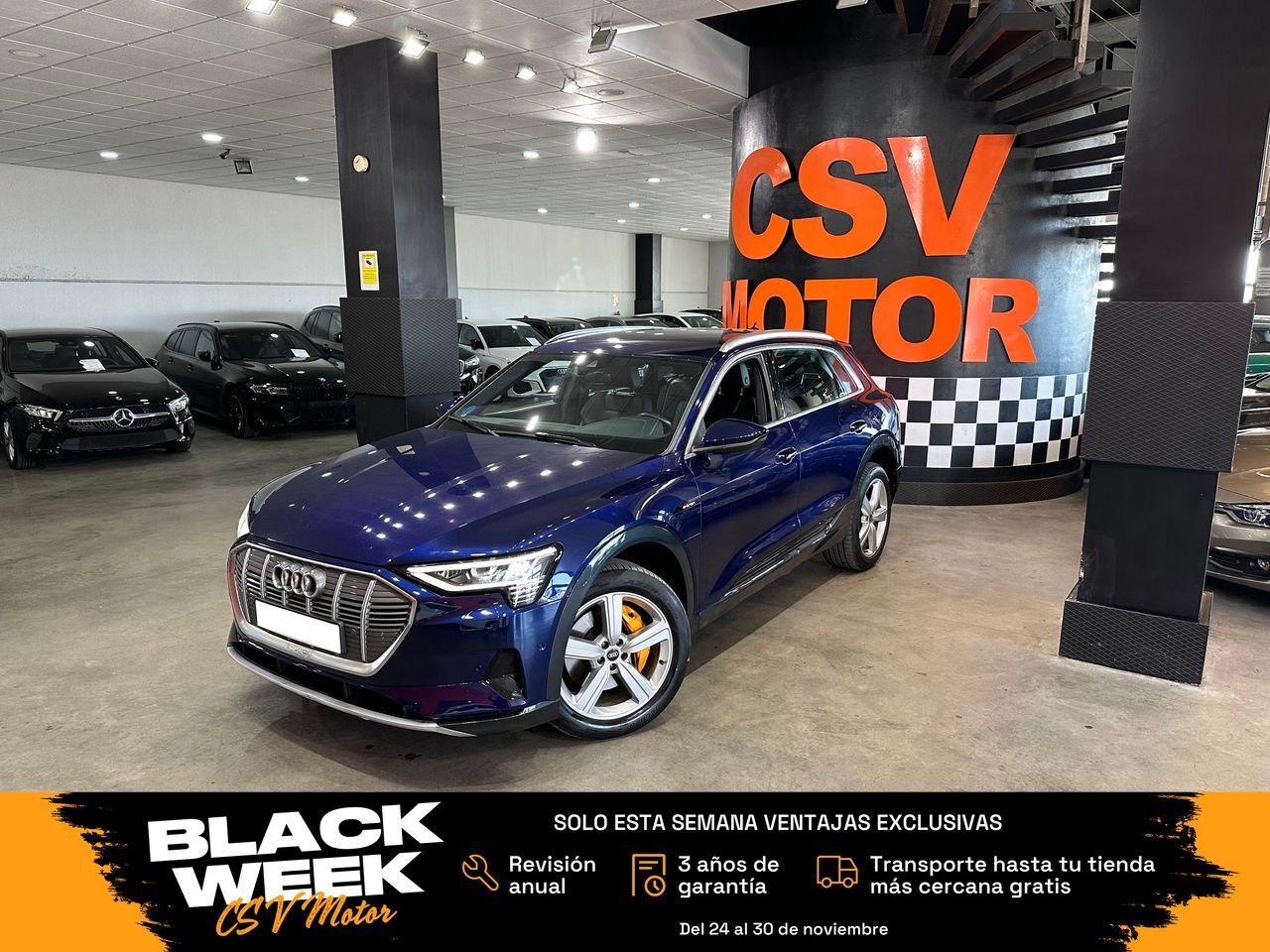 AUDI e-tron (Advanced 55 quattro) en Madrid