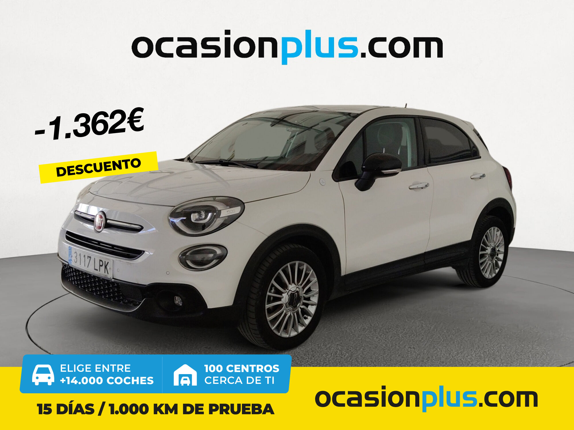 FIAT 500X (1.0 Firefly S&S Hey Google 88 kW (120 CV)) en Madrid