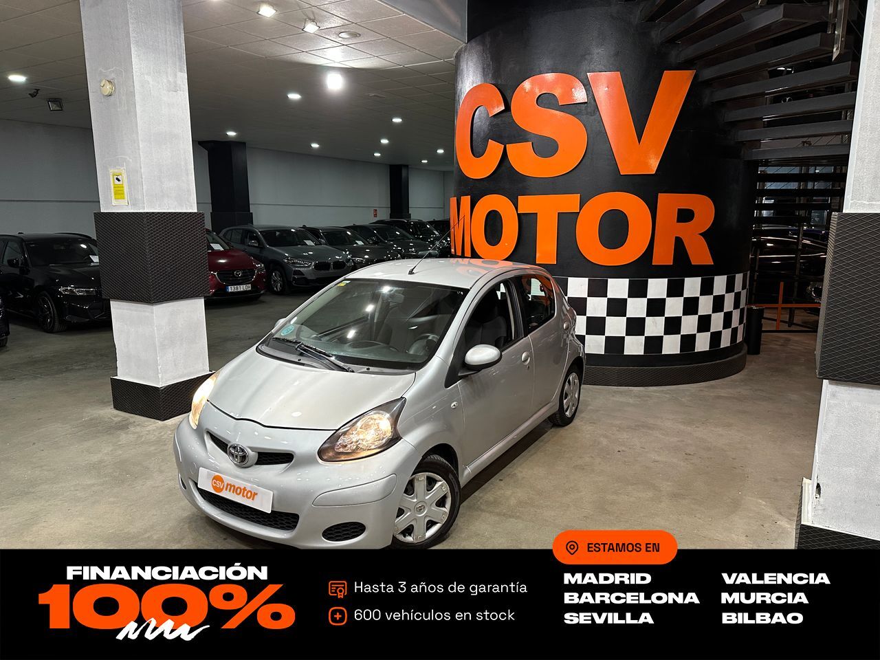 TOYOTA Aygo (1.0 VVT-i Connect) en Madrid
