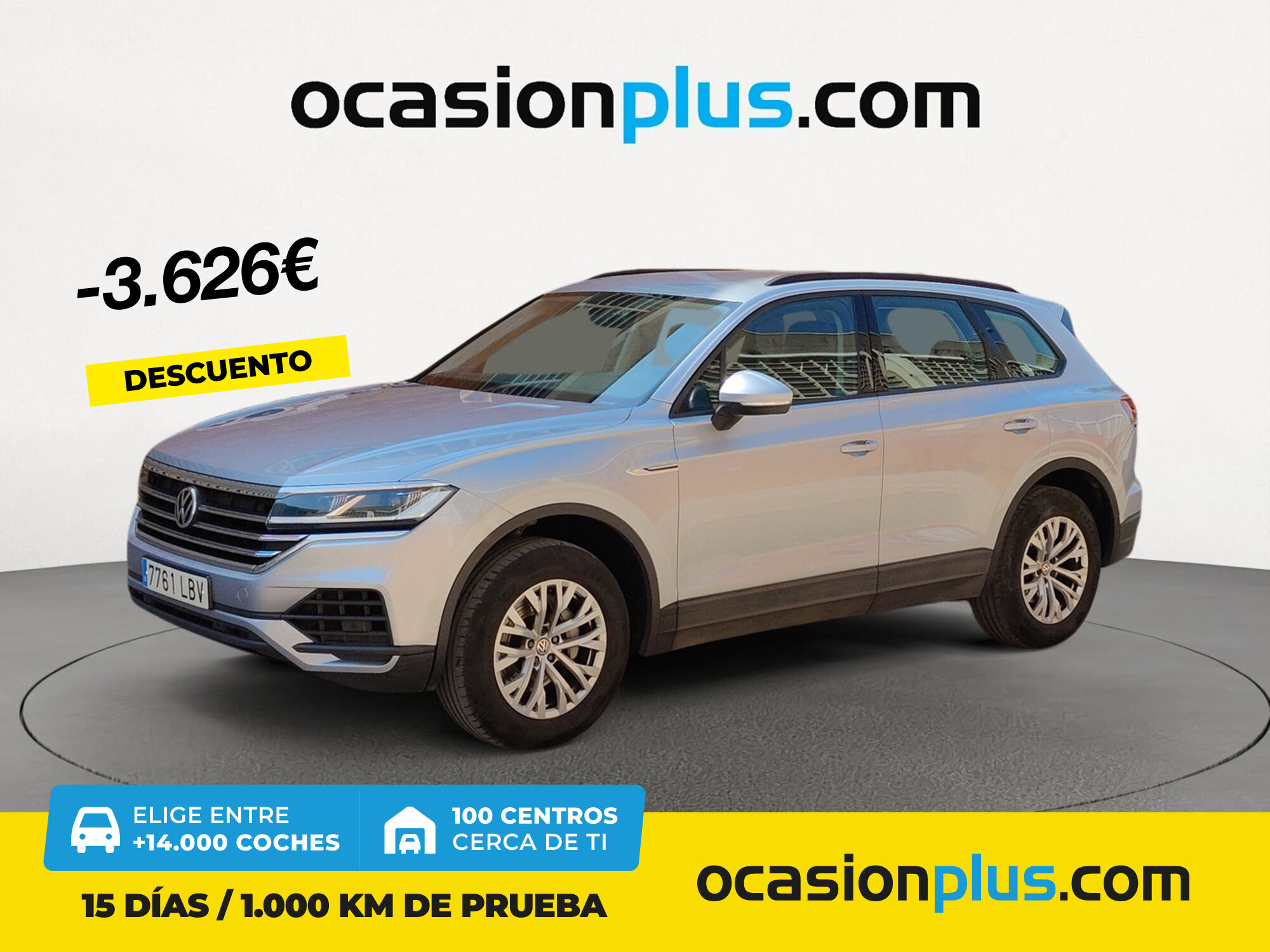 VOLKSWAGEN Touareg (Pure 3.0 TDI 4Motion 170 kW (231 CV) tiptronic) en Madr