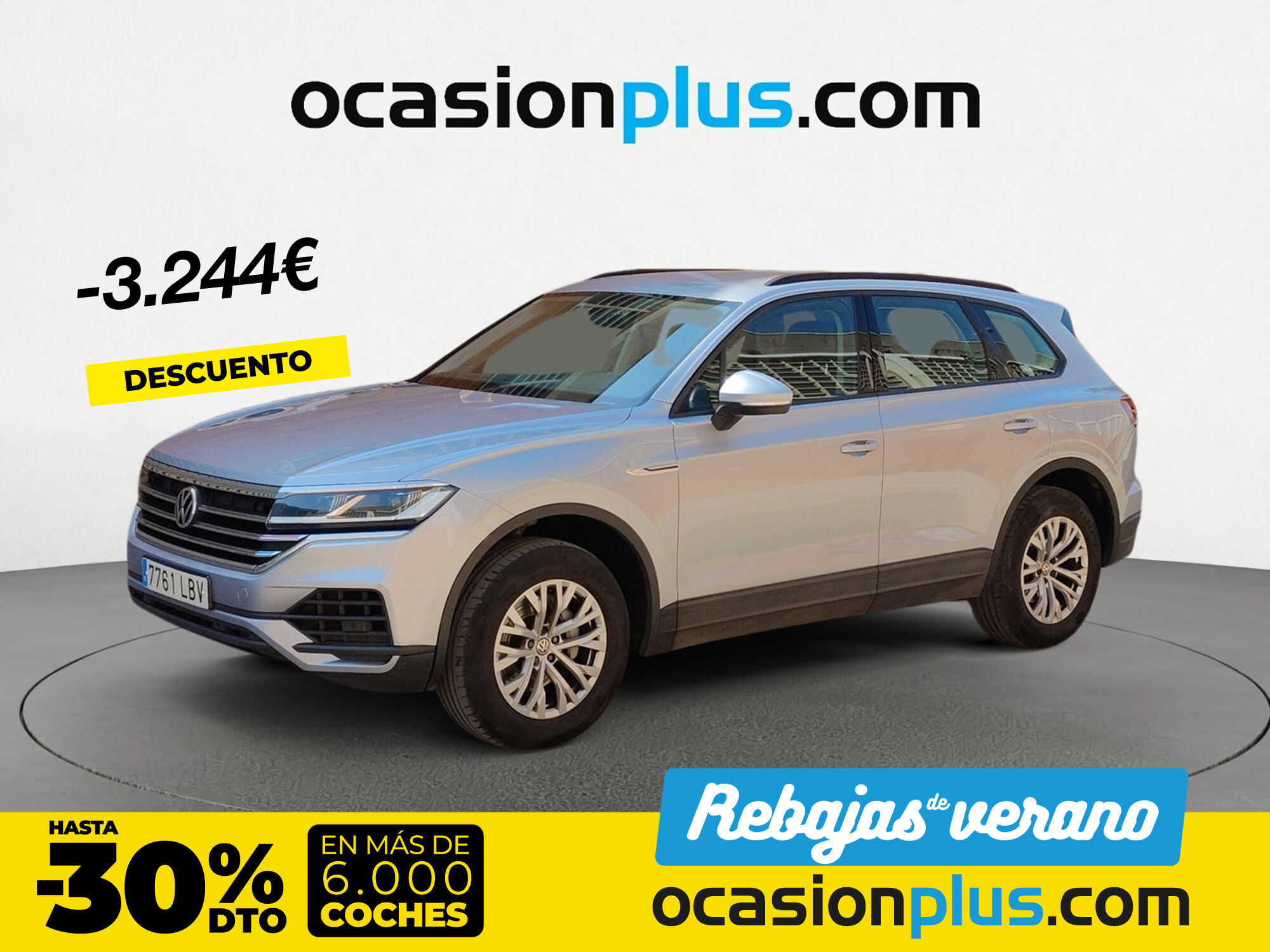 VOLKSWAGEN Touareg (Pure 3.0 TDI 4Motion 170 kW (231 CV) tiptronic) en Madr