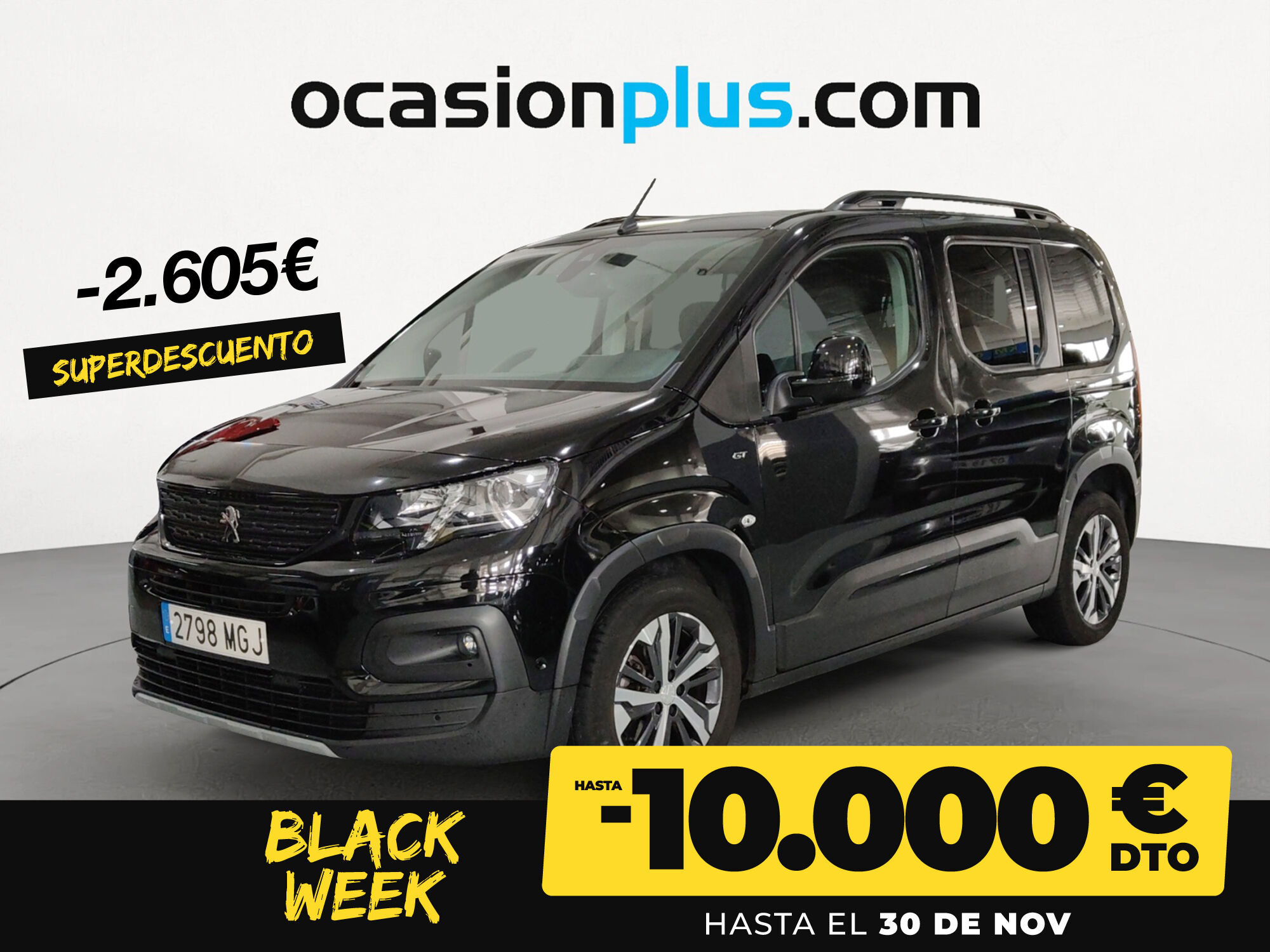 PEUGEOT Rifter (BlueHDi 100 GT Standard 73 kW (100 CV)) en Madrid