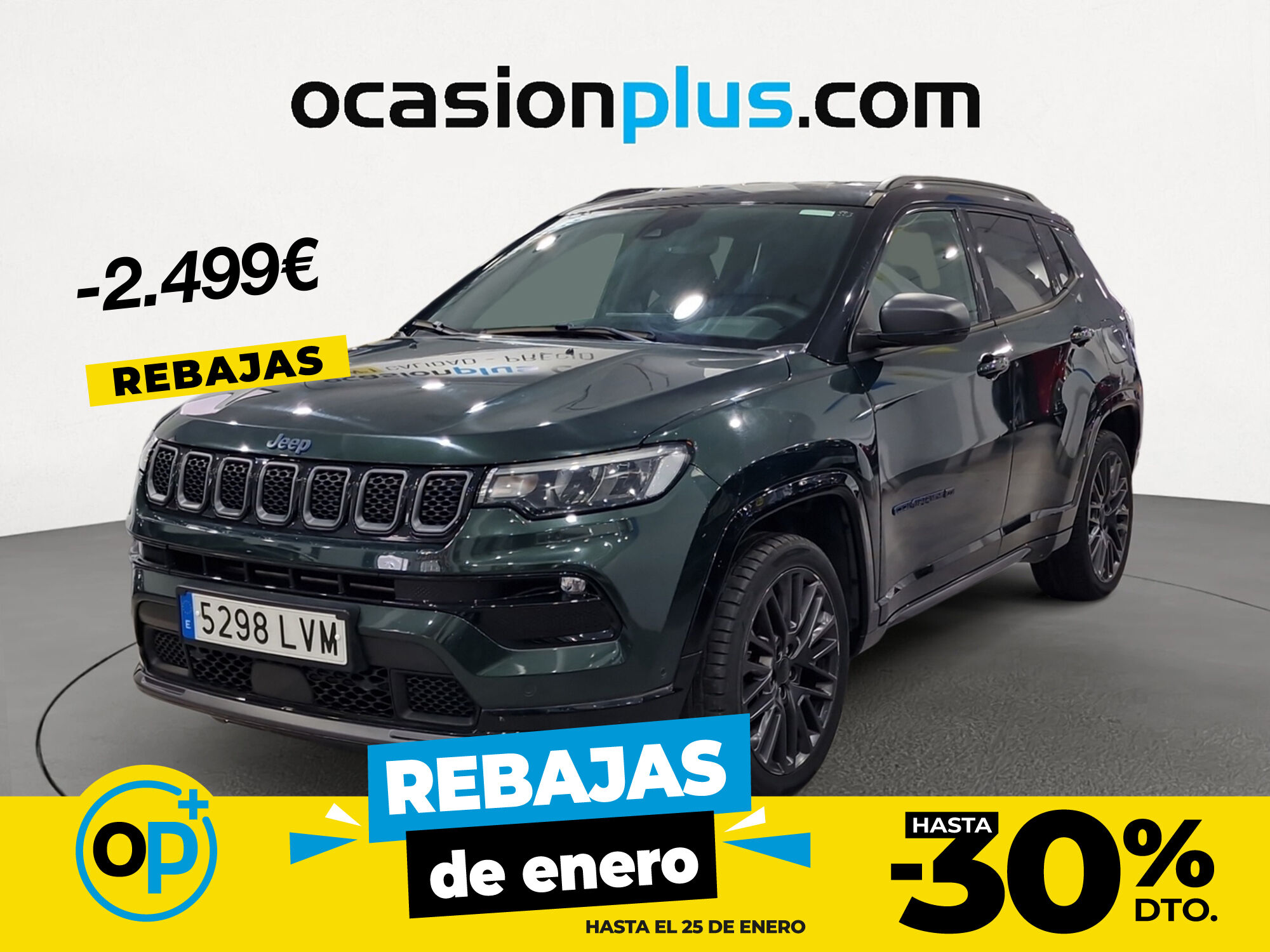 JEEP Compass (1.3 PHEV 80th Aniversario AWD AT 140 kW (190 CV)) en Madrid